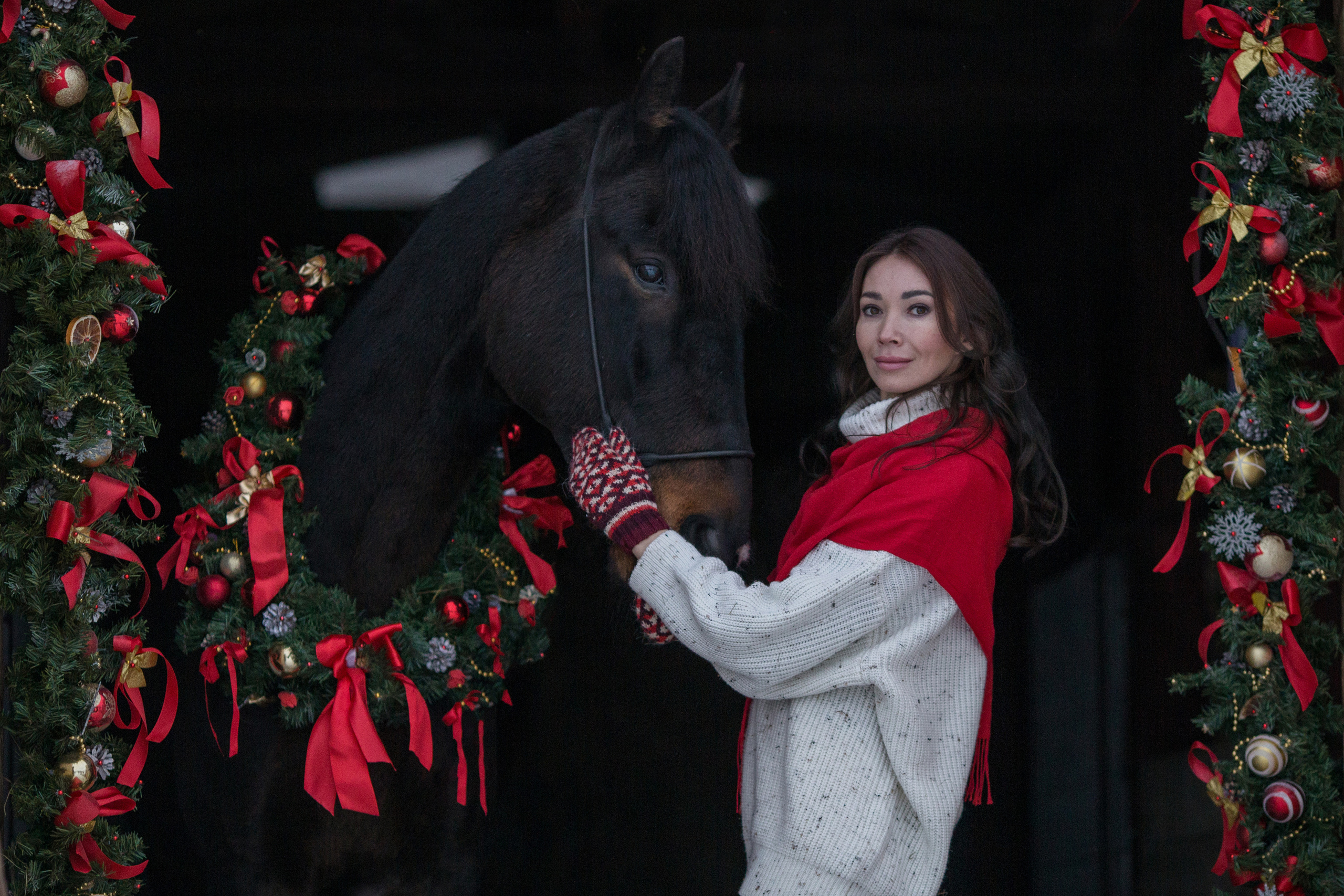 Тематическая фотосессия с лошадью