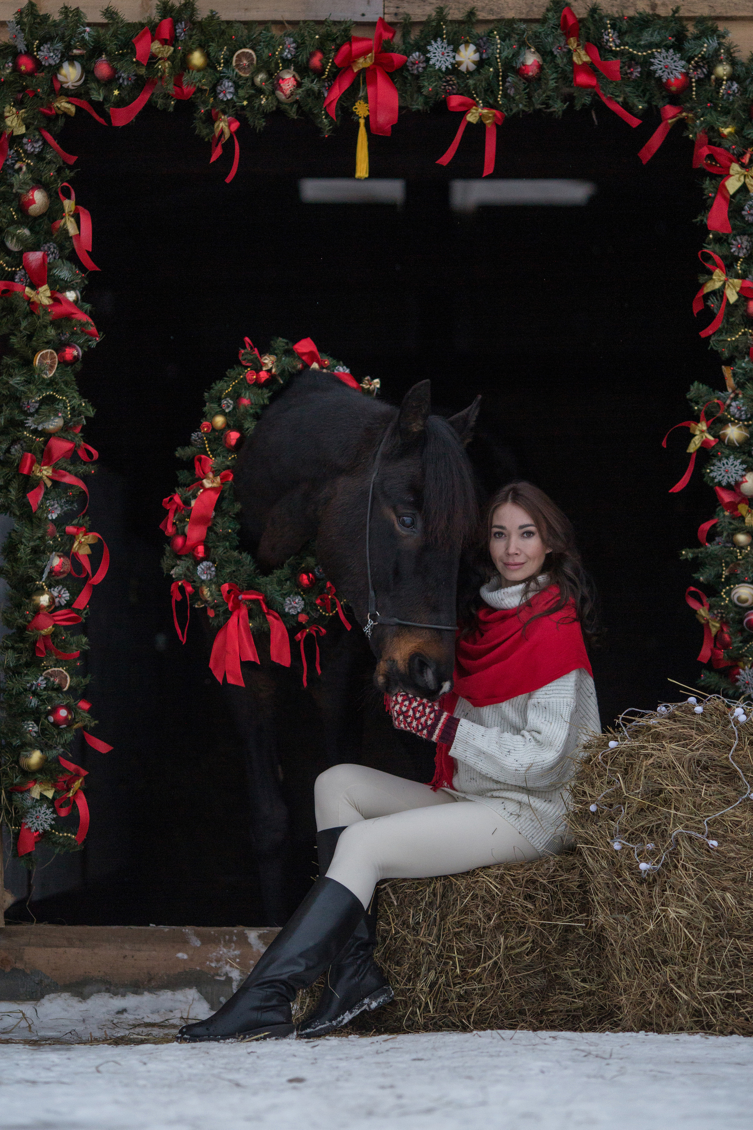 Тематическая фотосессия с лошадью