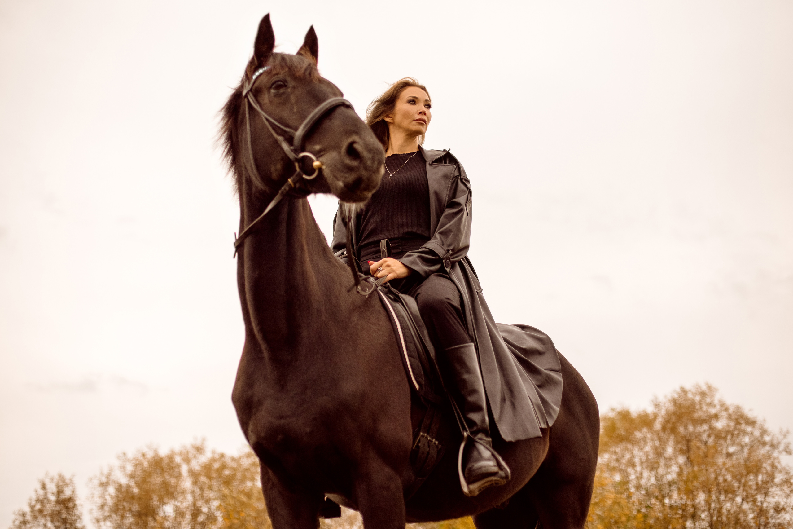 Фотосессия в темном стиле