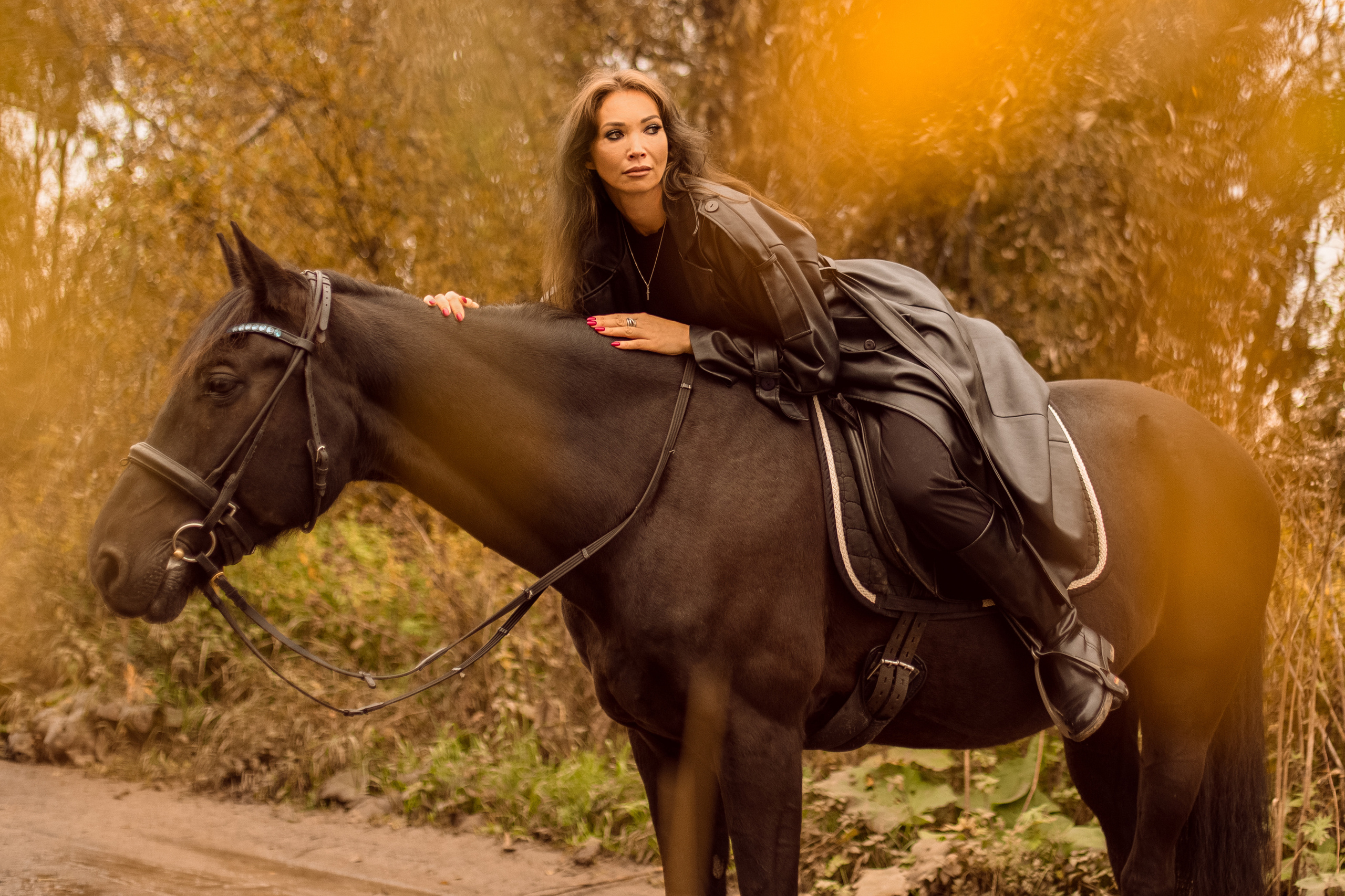 Фотосессия в темном стиле