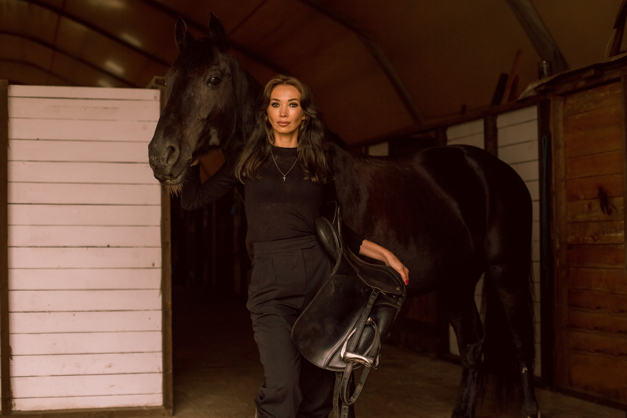 Фотосессия в темном стиле