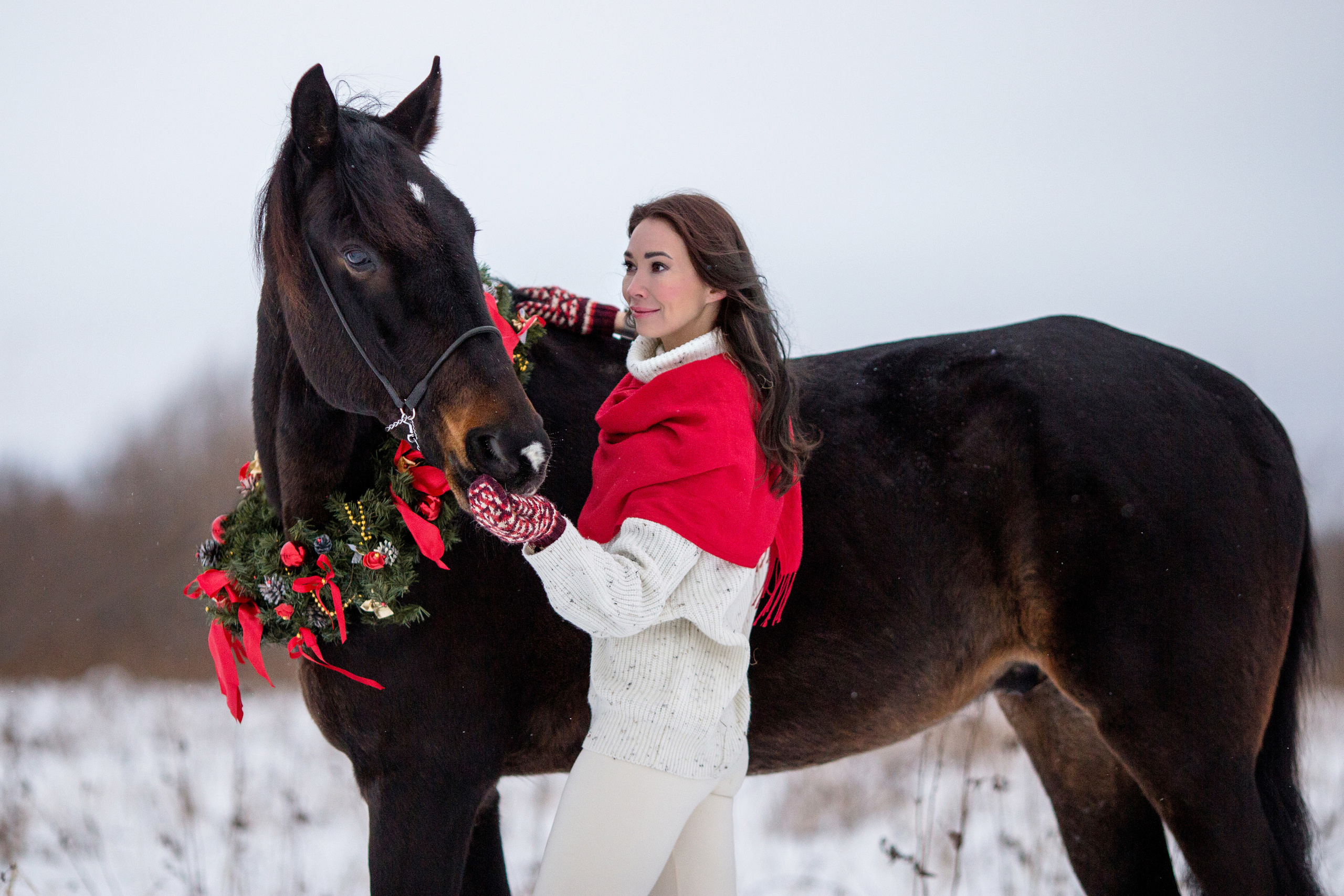 Тематическая фотосессия с лошадью