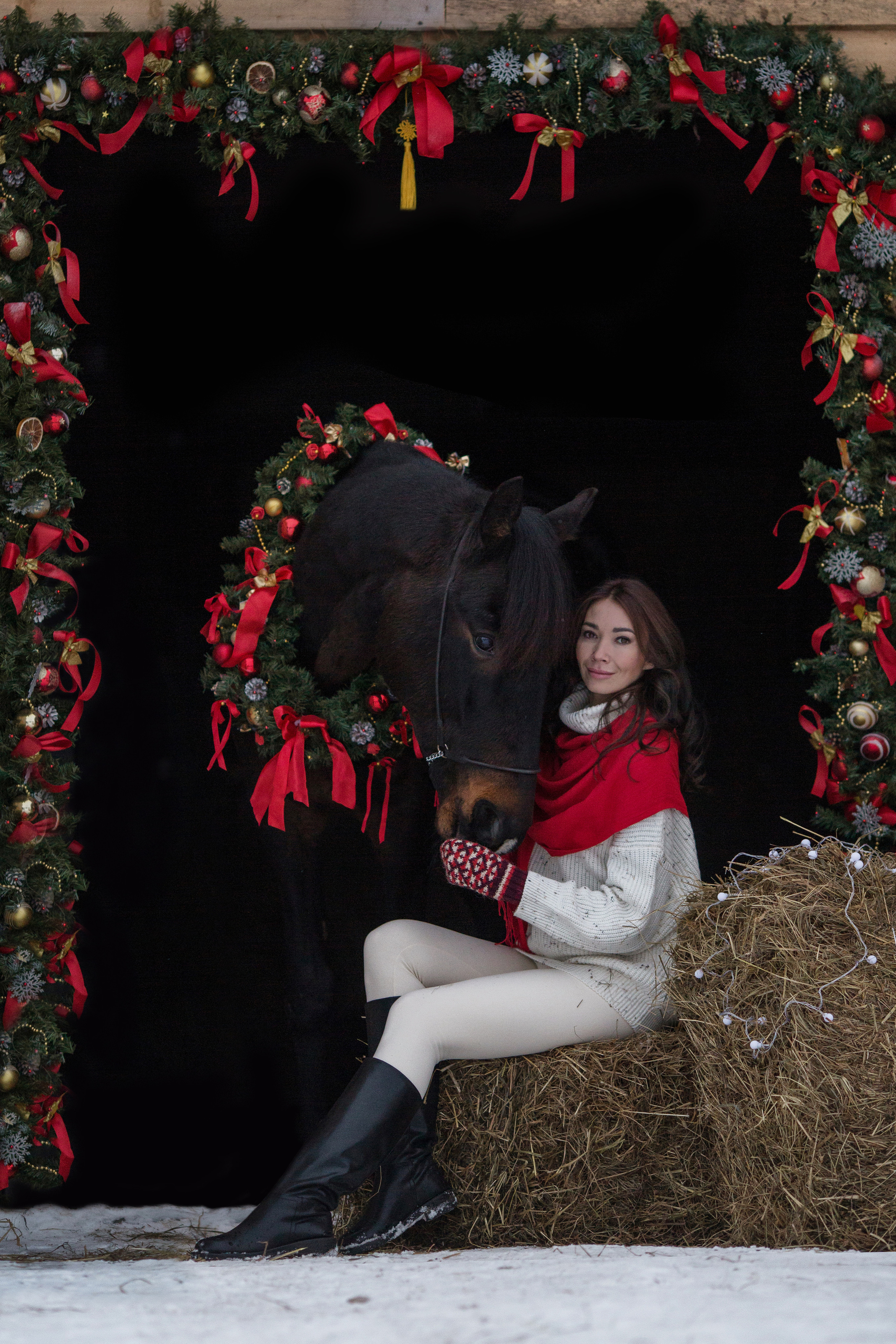 Тематическая фотосессия с лошадью