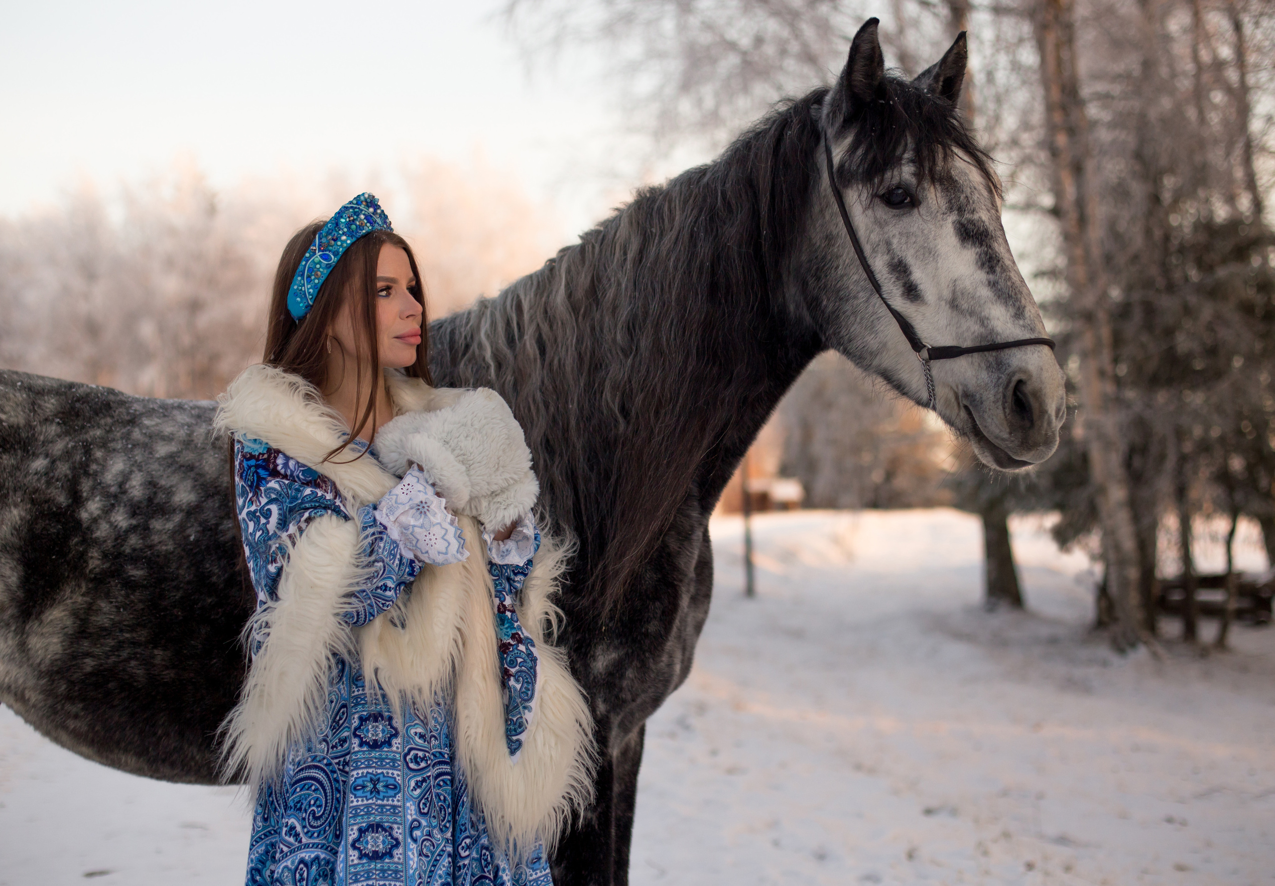 Фотосессия в русско-народном стиле
