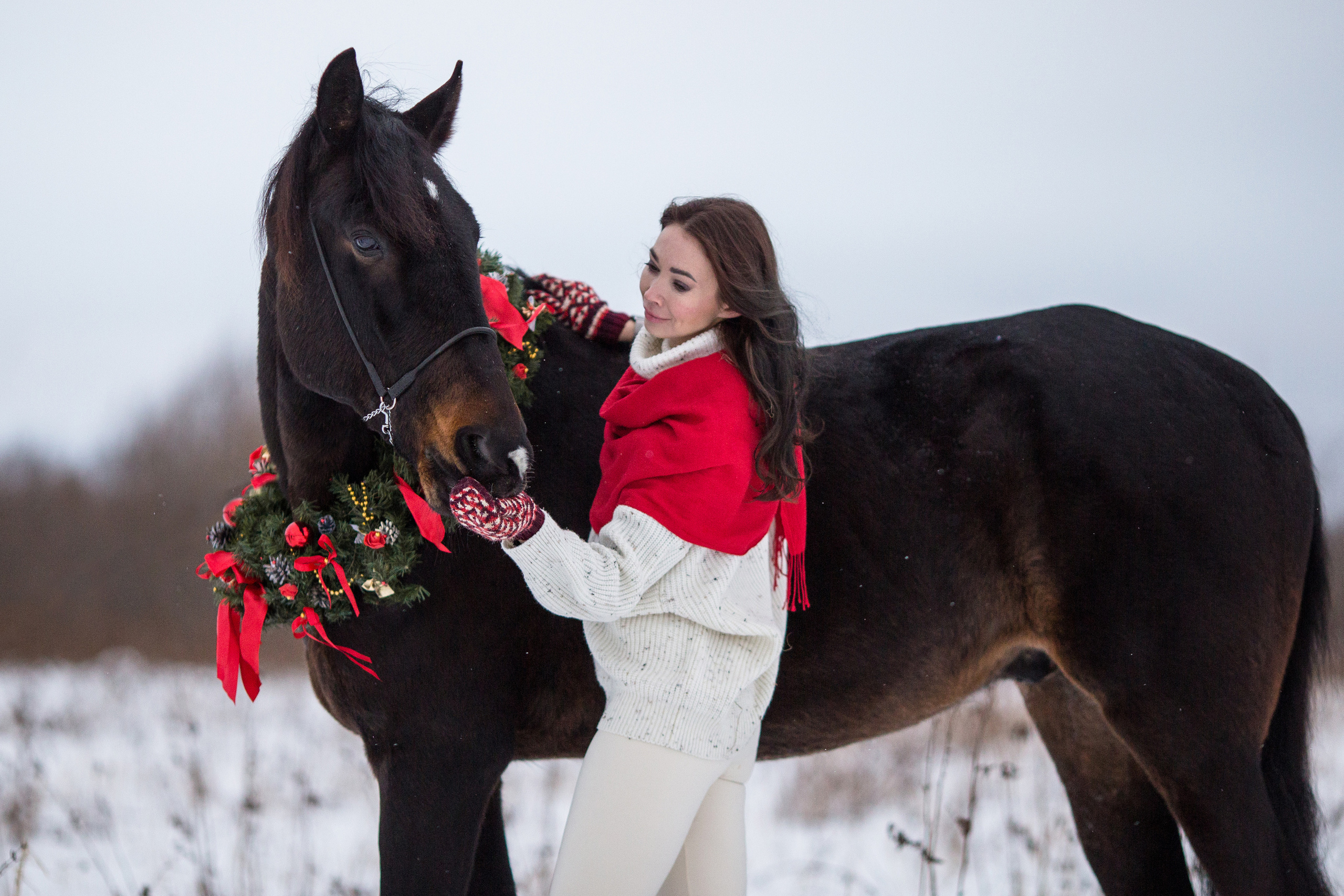 Тематическая фотосессия с лошадью