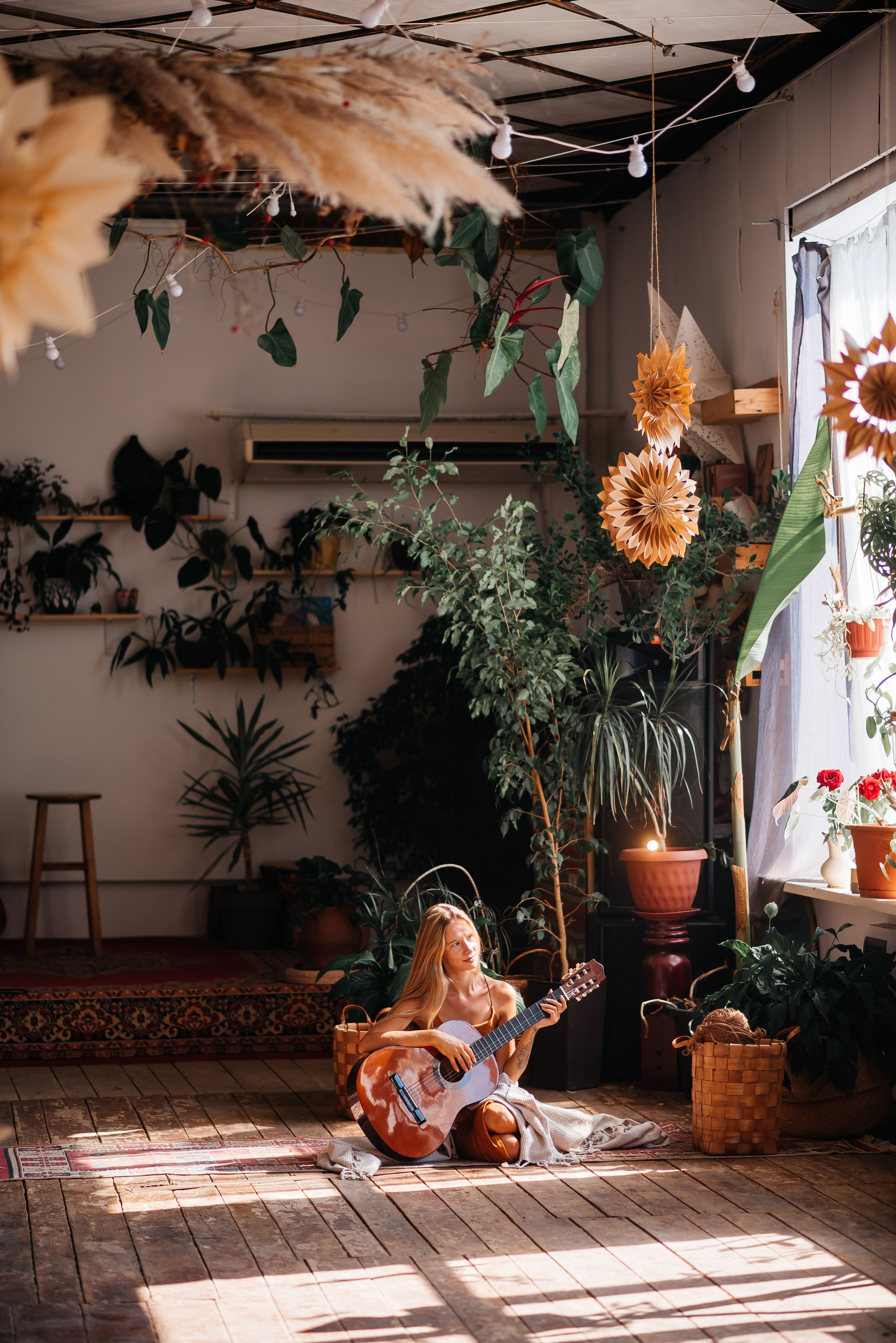 В оранжерее. Семейный и женский фотограф Лоо Краснодар Сочи Энем Татьяна Трибурт