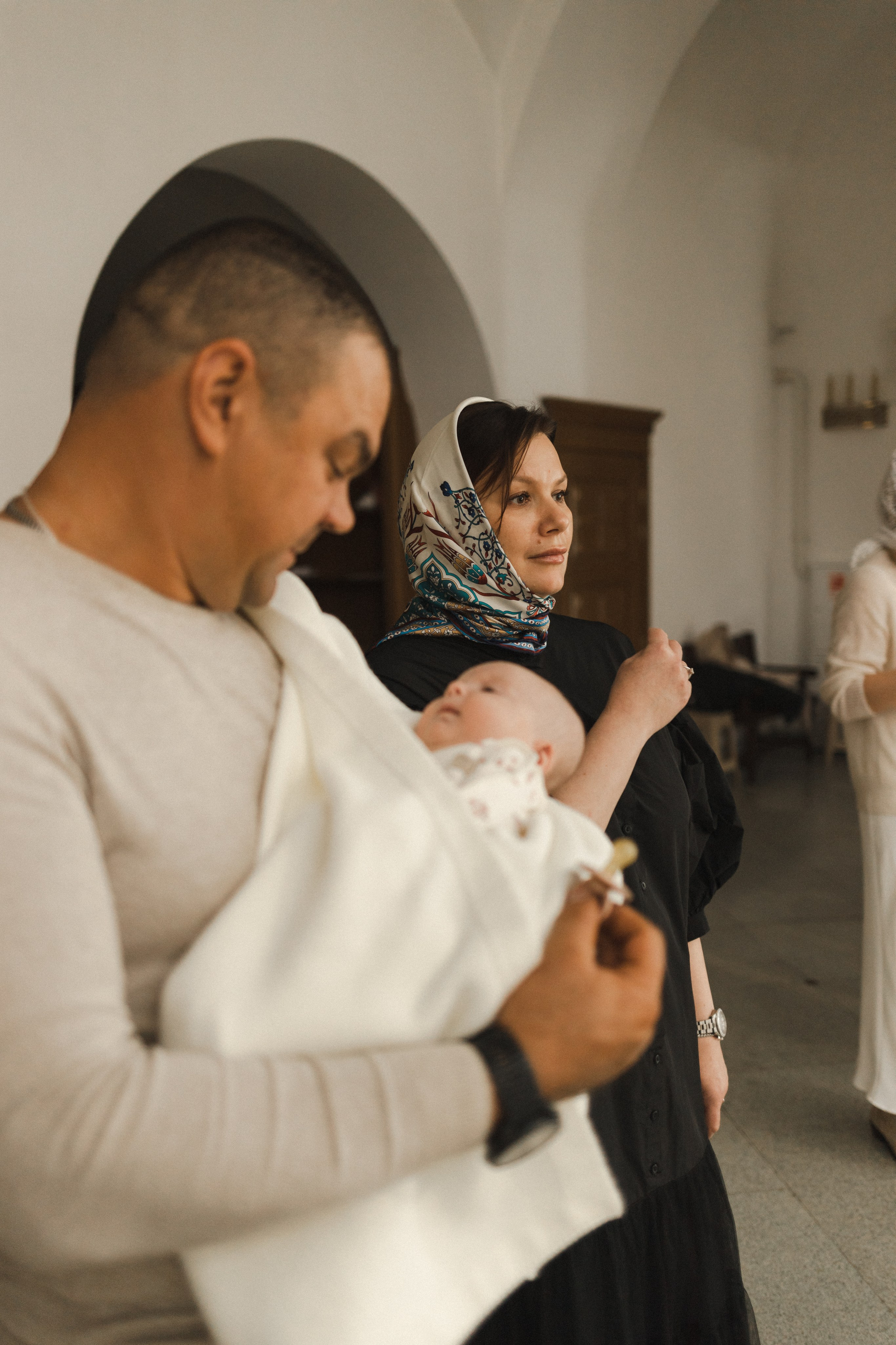 Крещение Стефании. Семейный фотограф в Москве