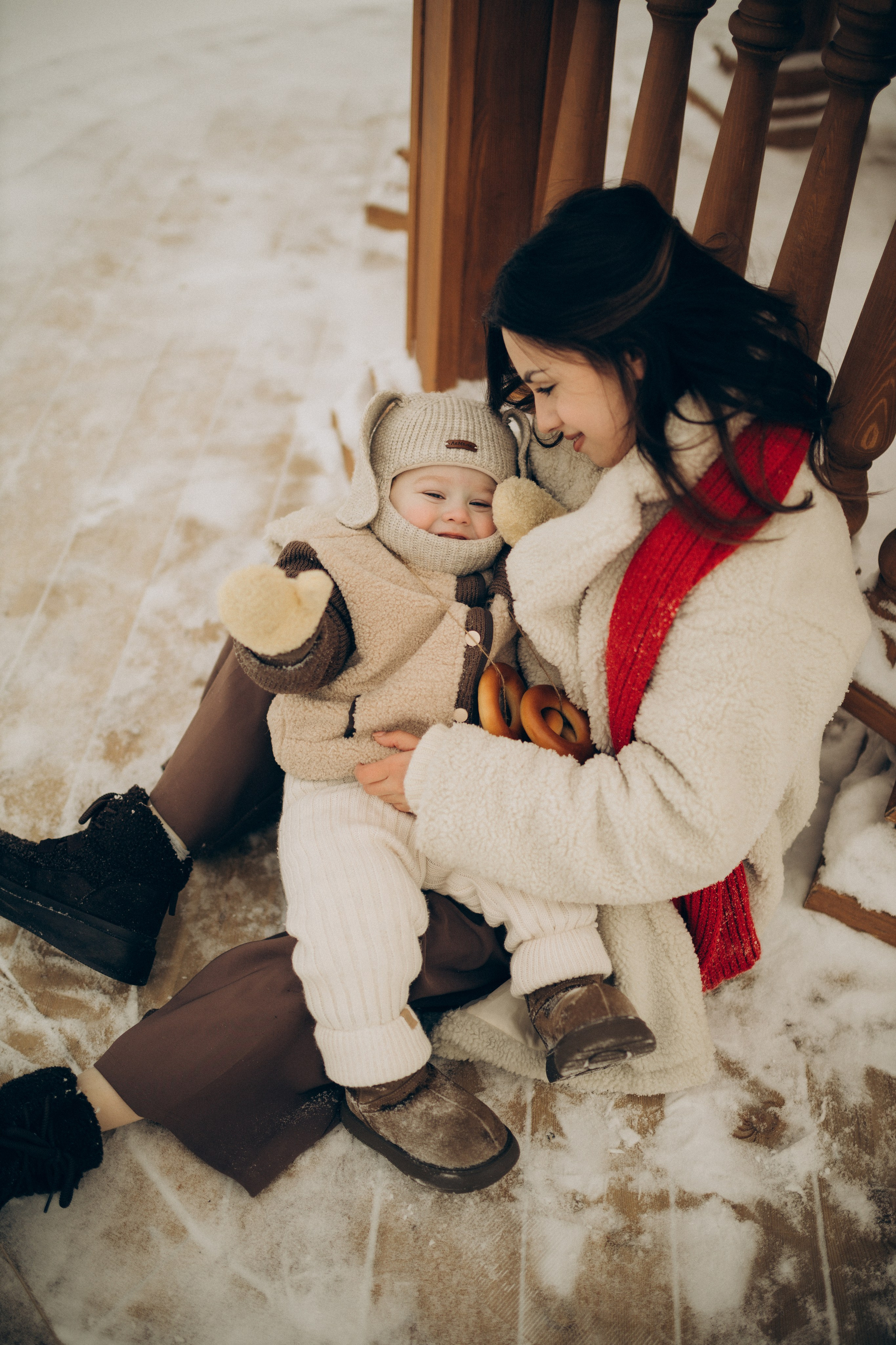 Зайка с баранками. Семейный фотограф Вероника Каюрова Ярославль