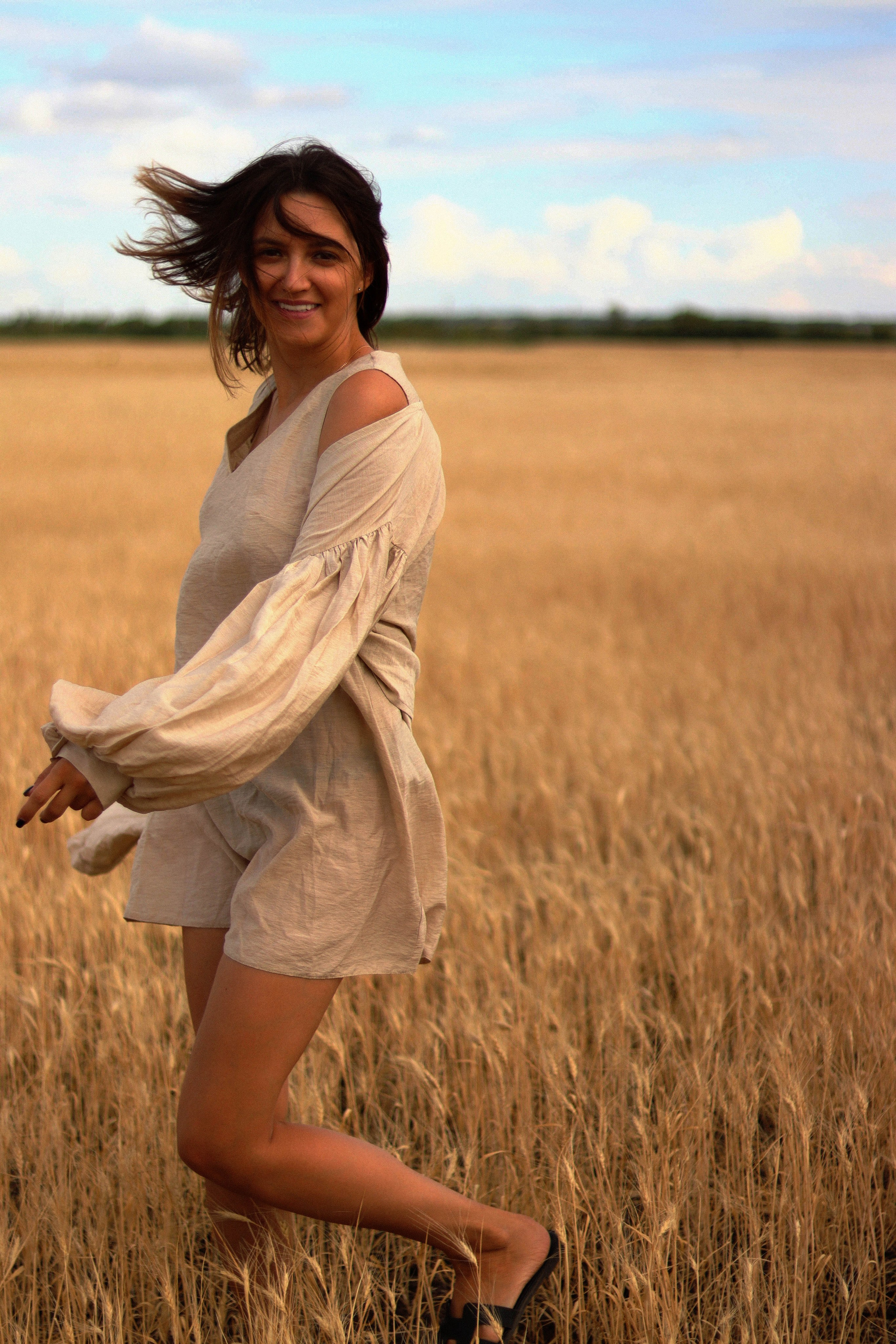 Фотосъёмка Кати на природе. Фотограф Самара Лена Мандарин