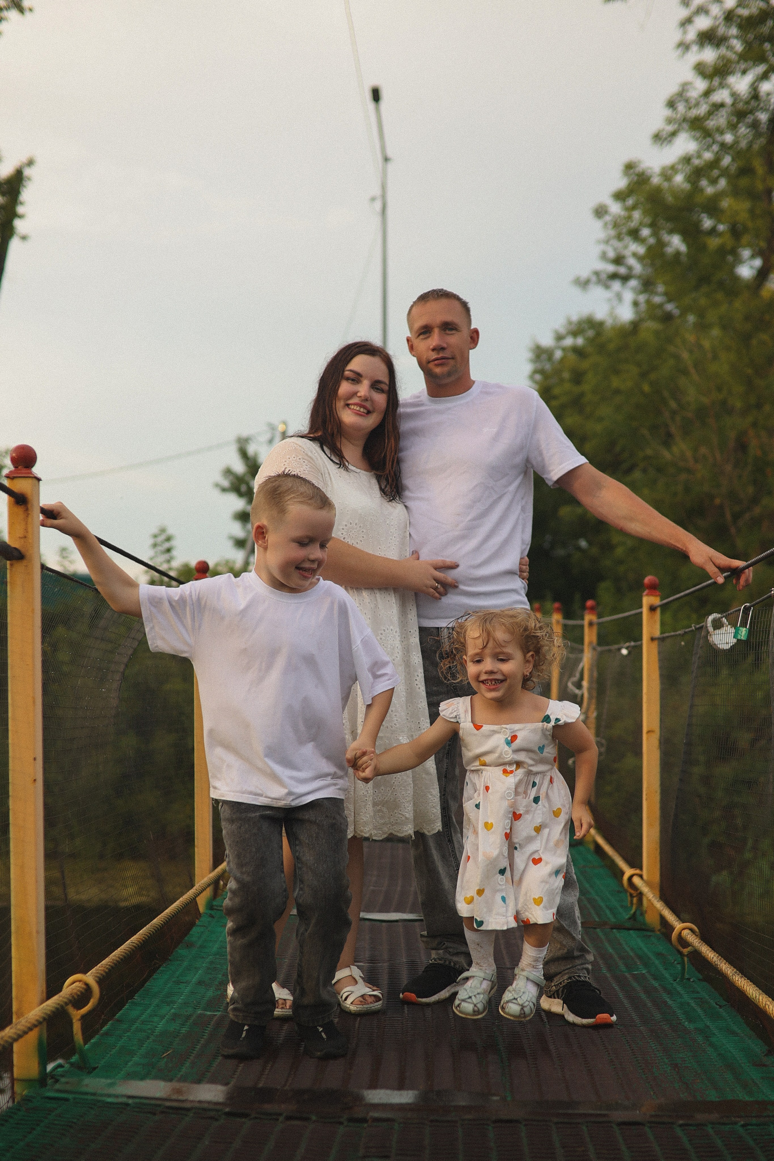 Семья Тани, Валеры, Саши и Маруси. Фотограф Самара Лена Мандарин