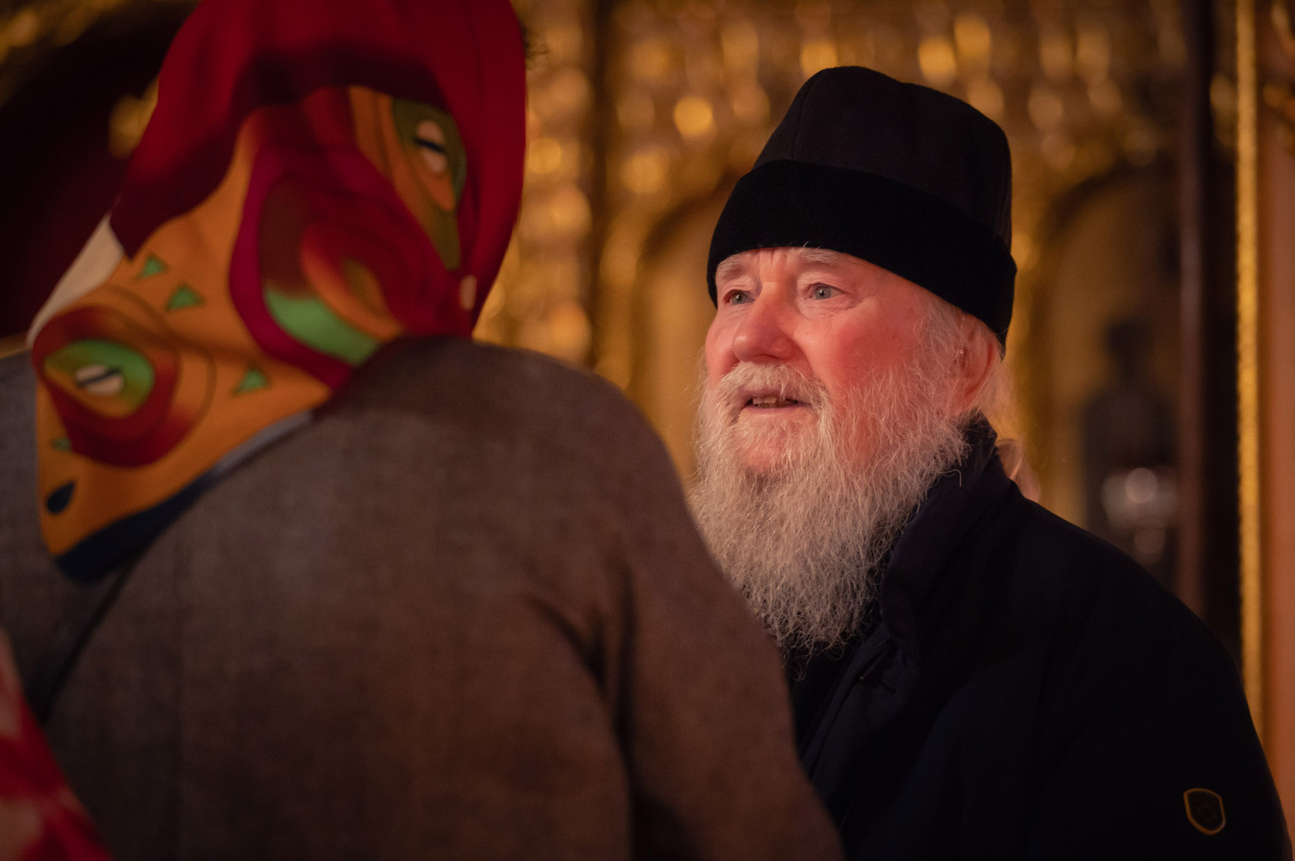 Богородский храм. Пасха. Полунощница, Божественная литургия. Антон и Татьяна Денисенко — В храме