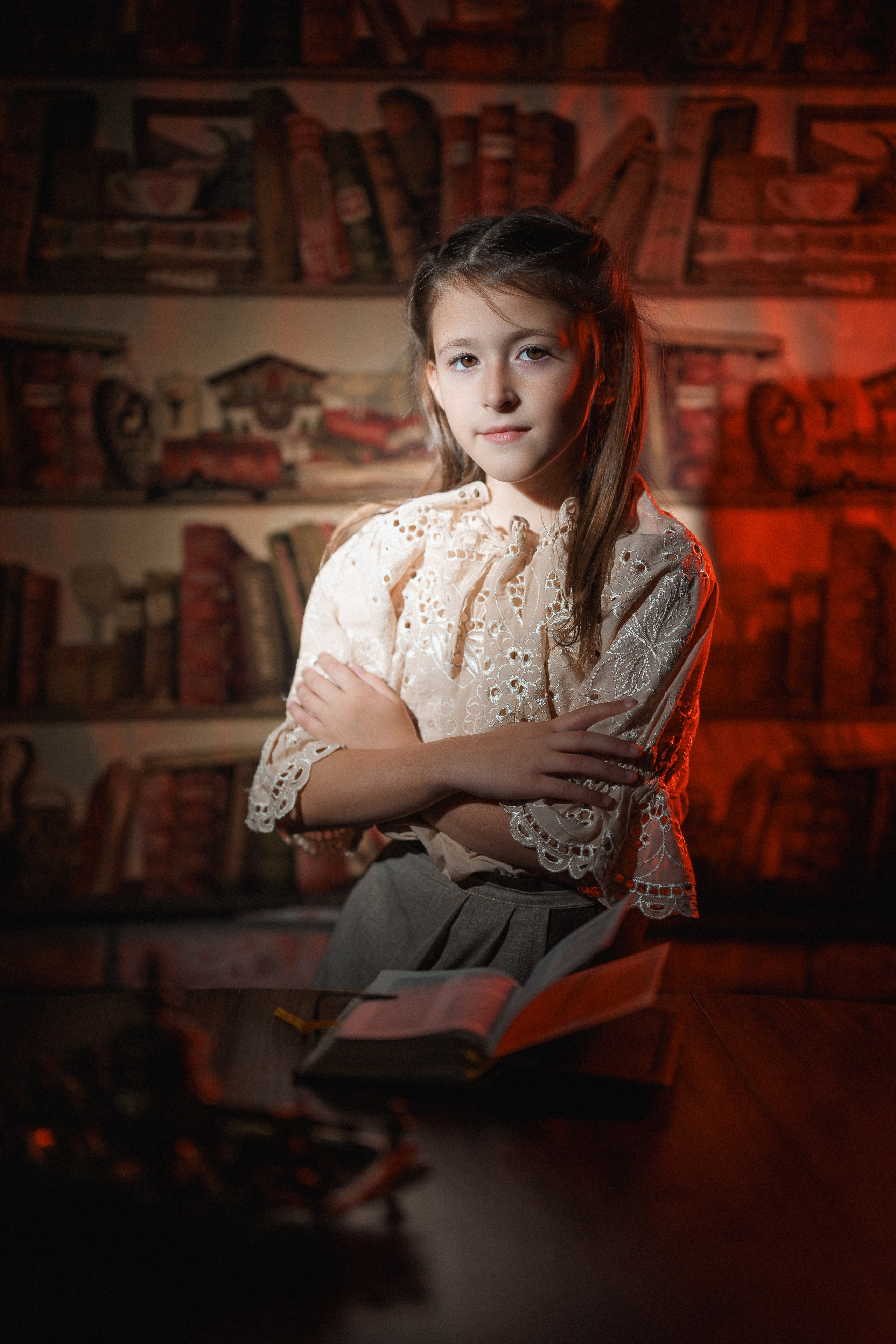 Мастер класс для детской школы по фотопозированию. Фотограф Олег Сотник