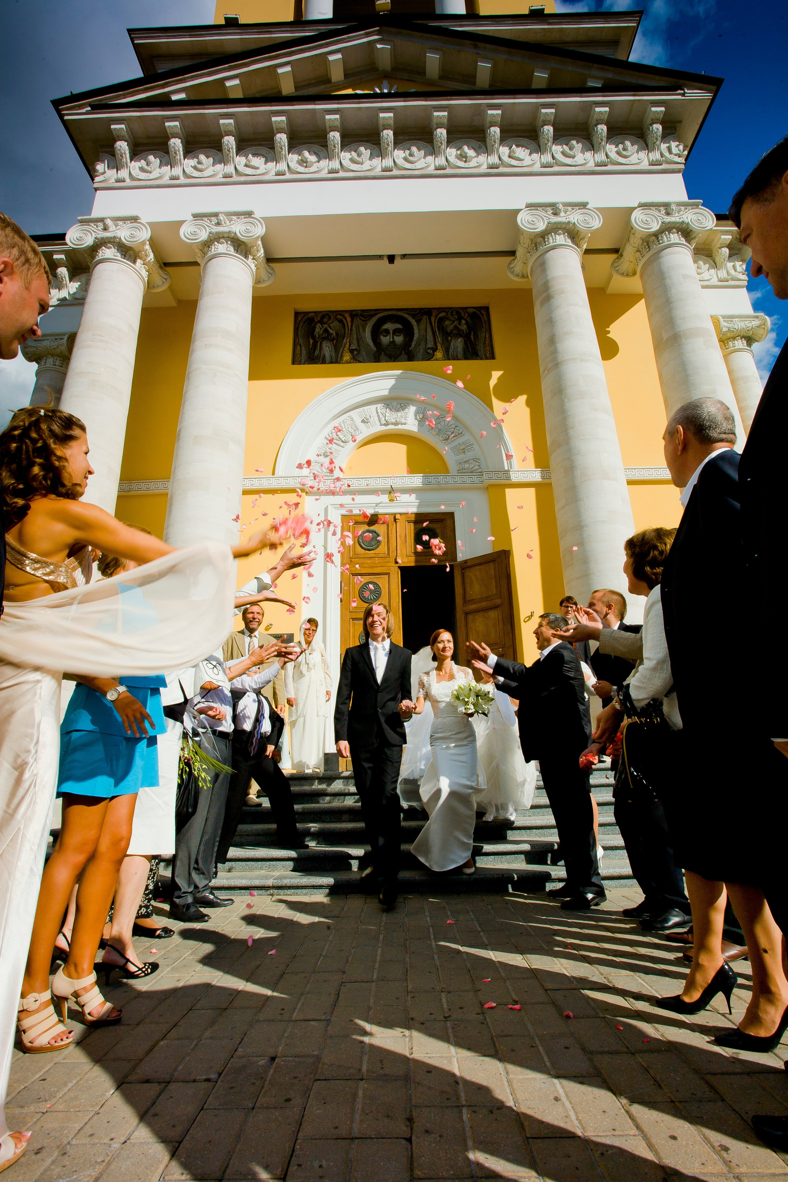 Свадьба Юра и Юля Венчание. Skazka.wfolio.pro