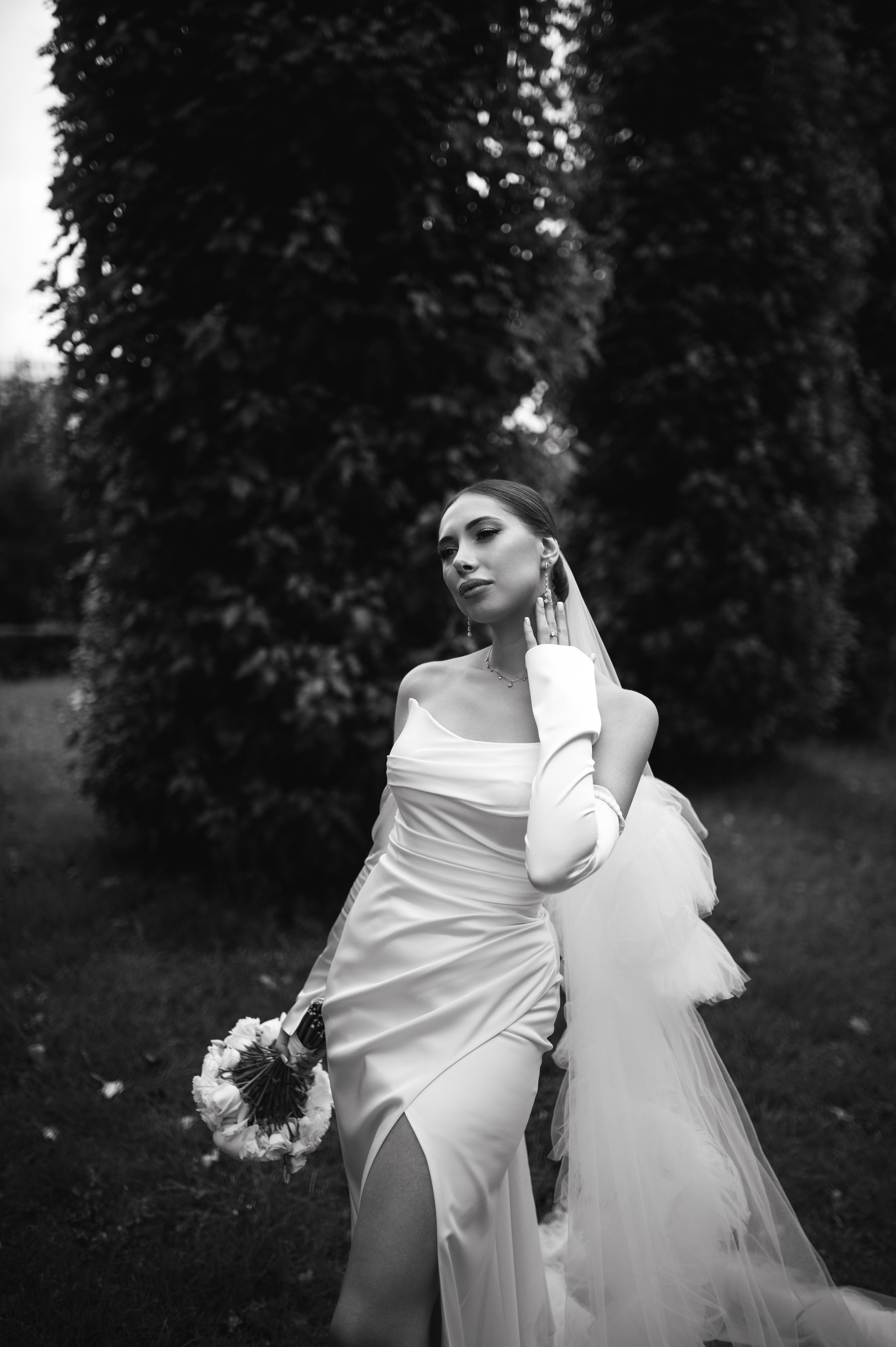 Свадебная фотосессия Сергея и Юлии, Москва. Свадебный и индивидуальный фотограф Никита Роут | Москва