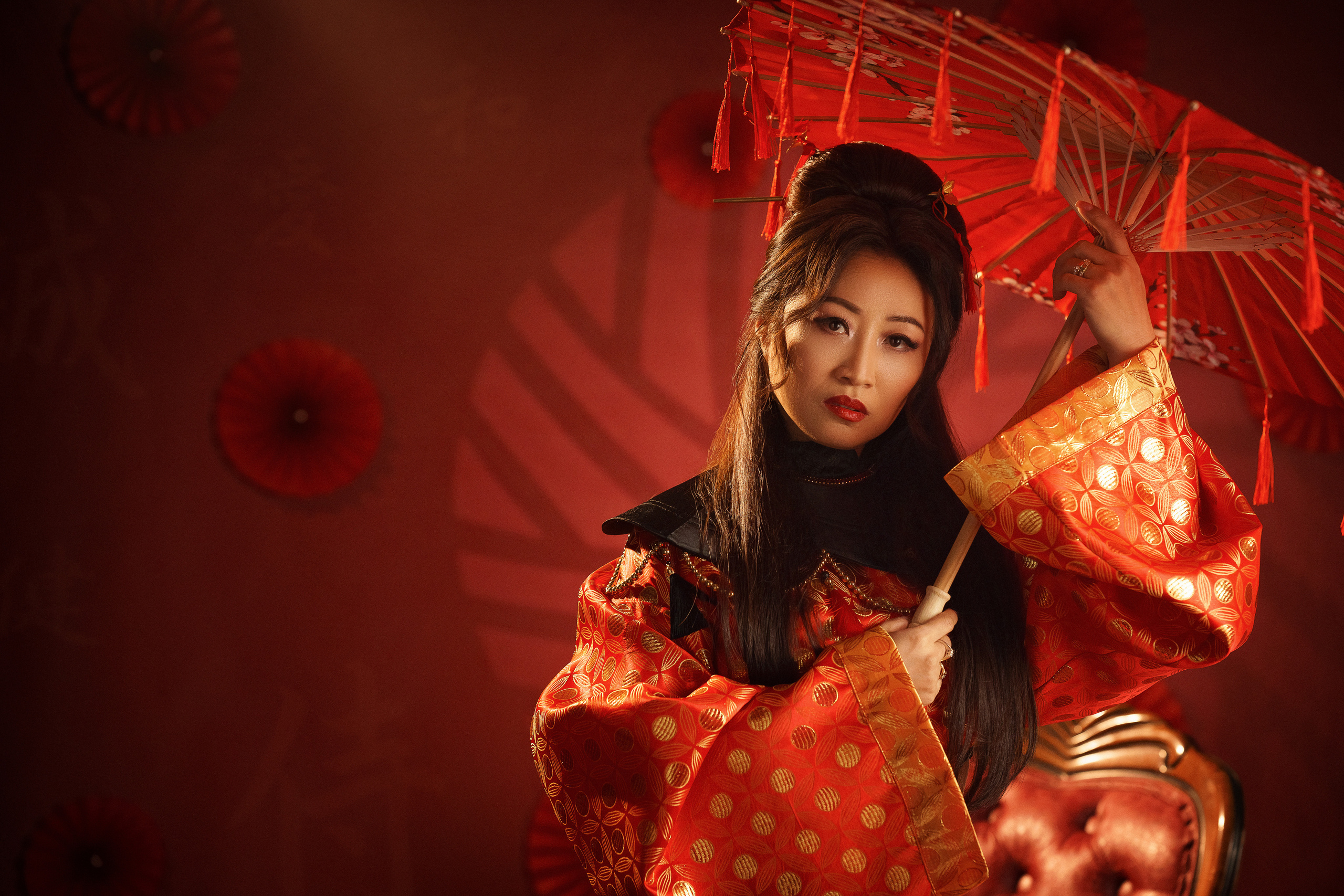 Фотопроект "Мейлин" - фотосессия в китайском стиле