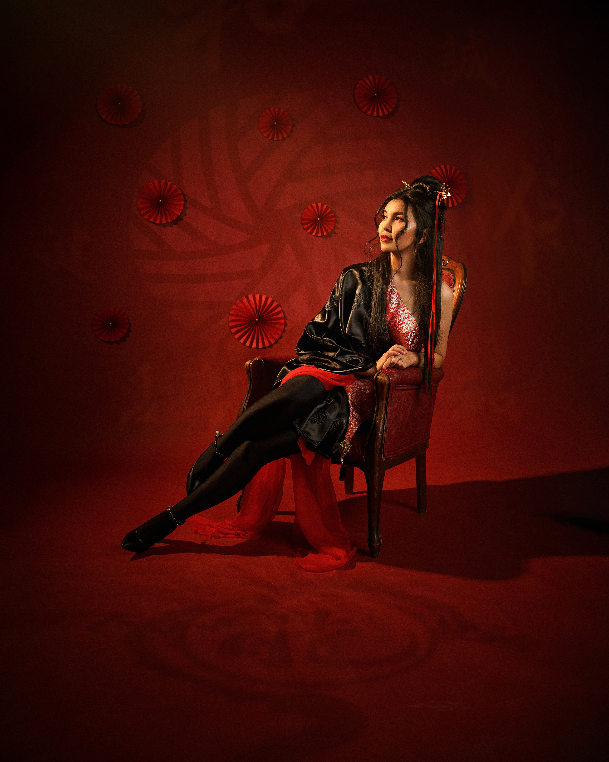 Фотопроект "Мейлин" - фотосессия в китайском стиле