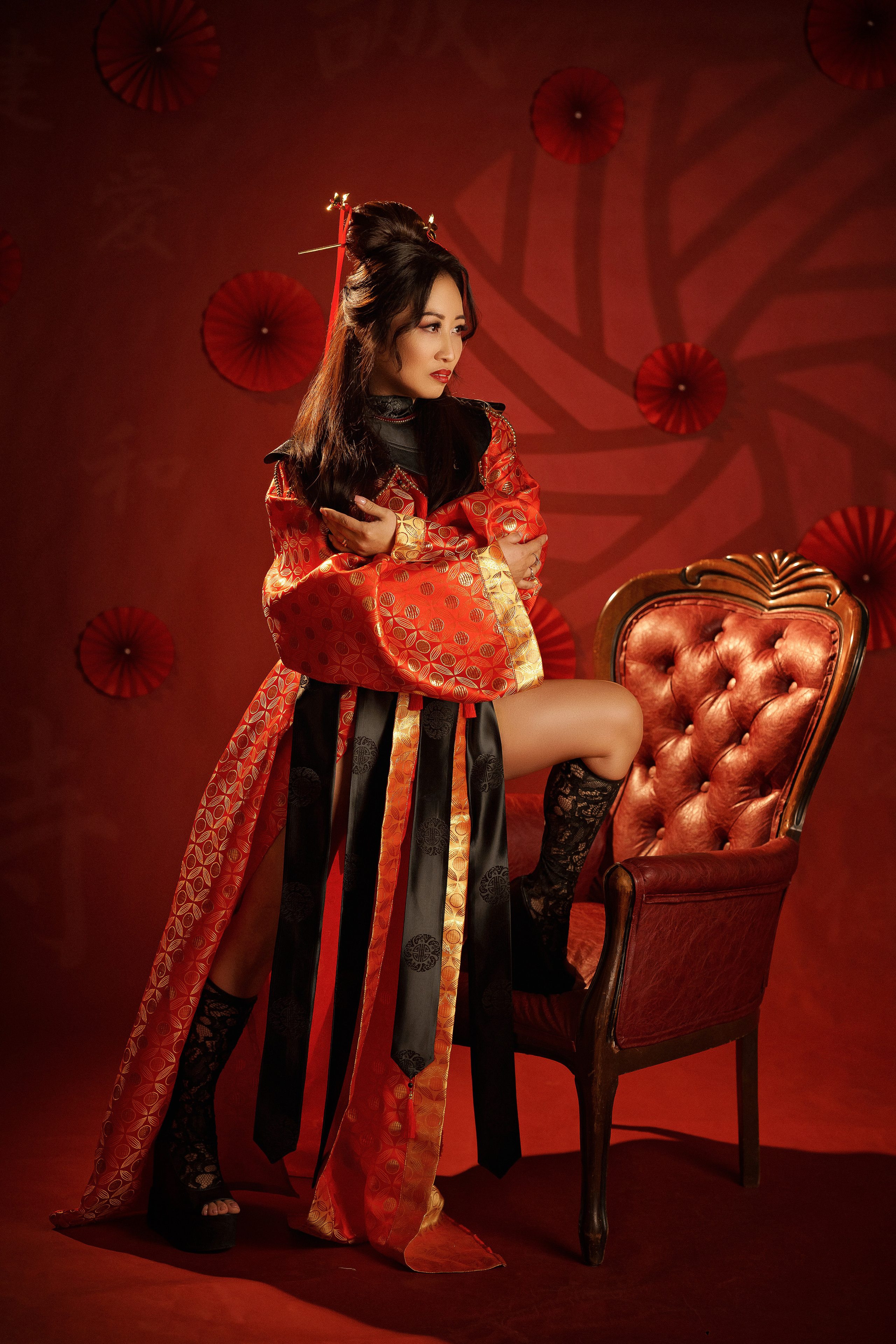 Фотопроект "Мейлин" - фотосессия в китайском стиле