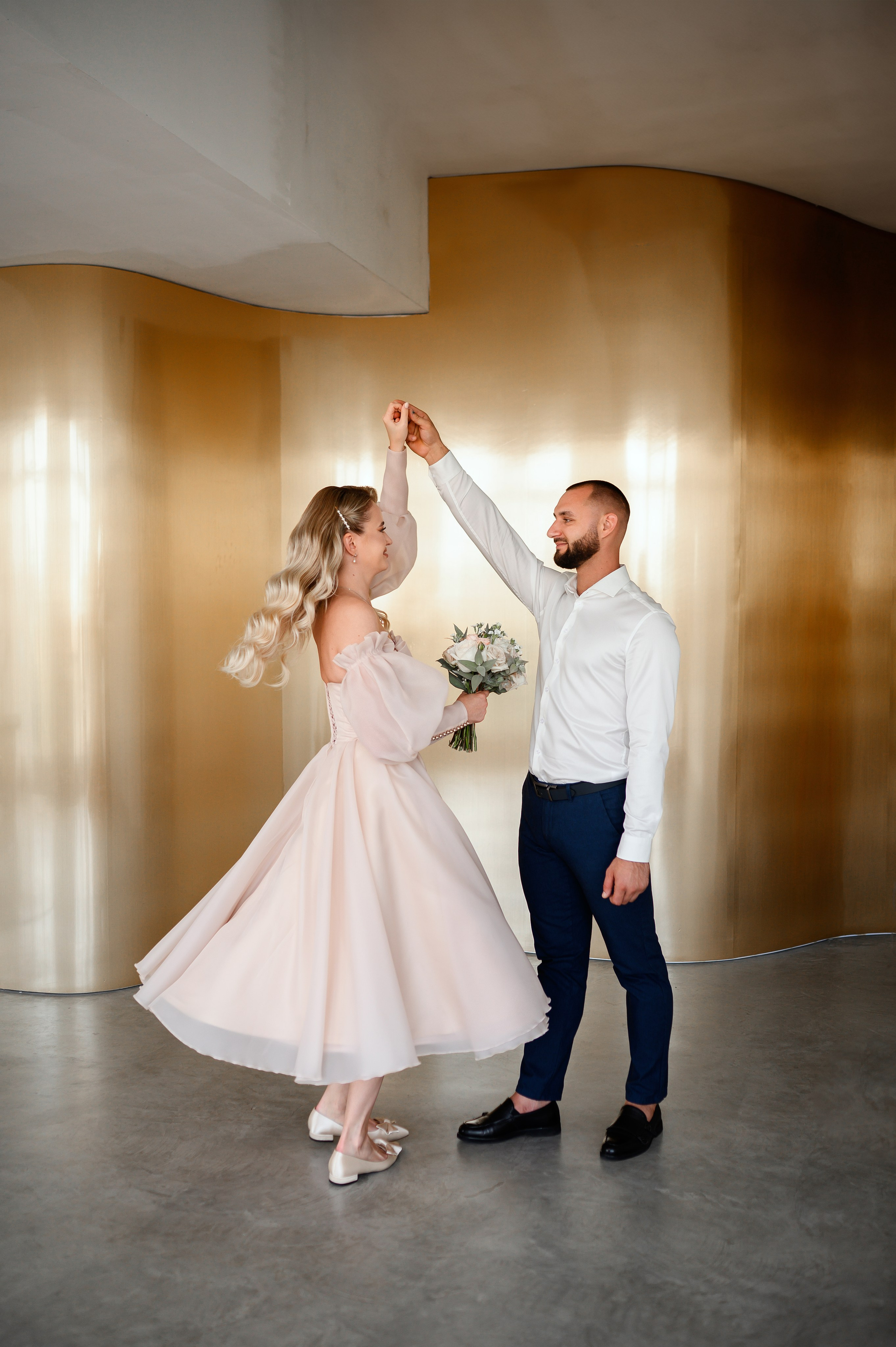 Ангелина и Александр | свадебная студийная съемка. Фотограф в Краснодаре Скубицкая Альбина