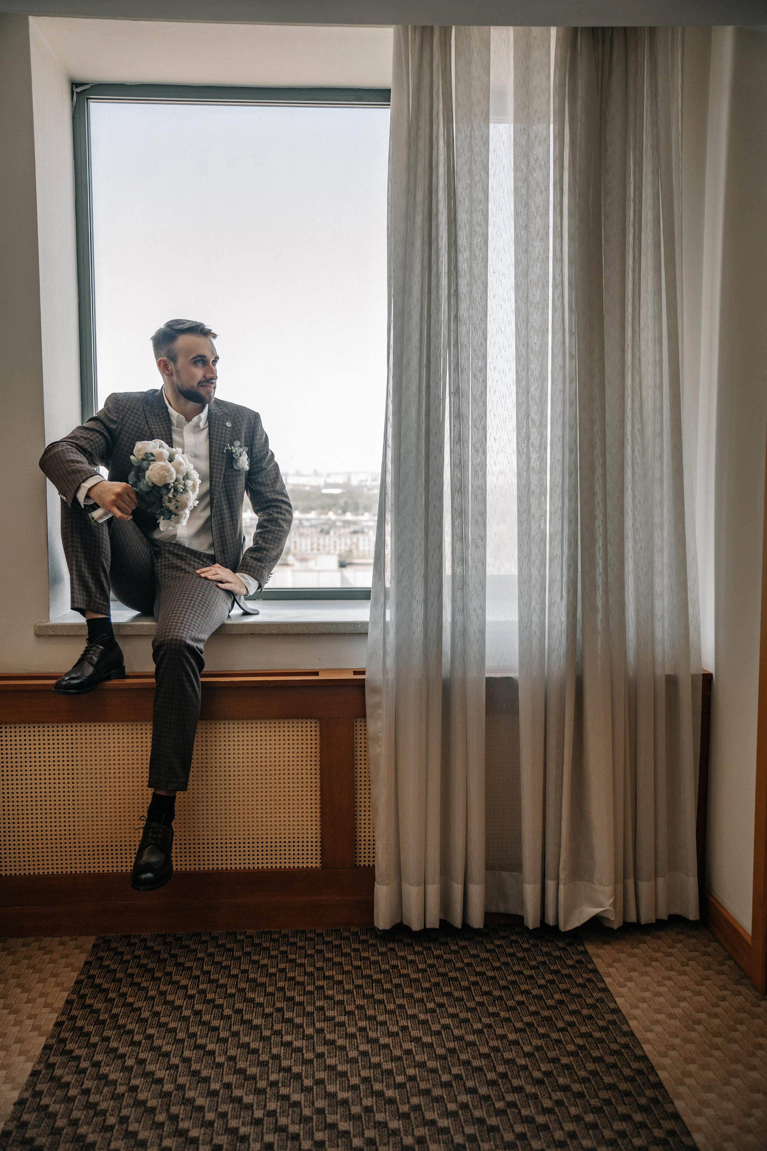 Свадебная фотосессия для Влады и Юрия в отеле Милан