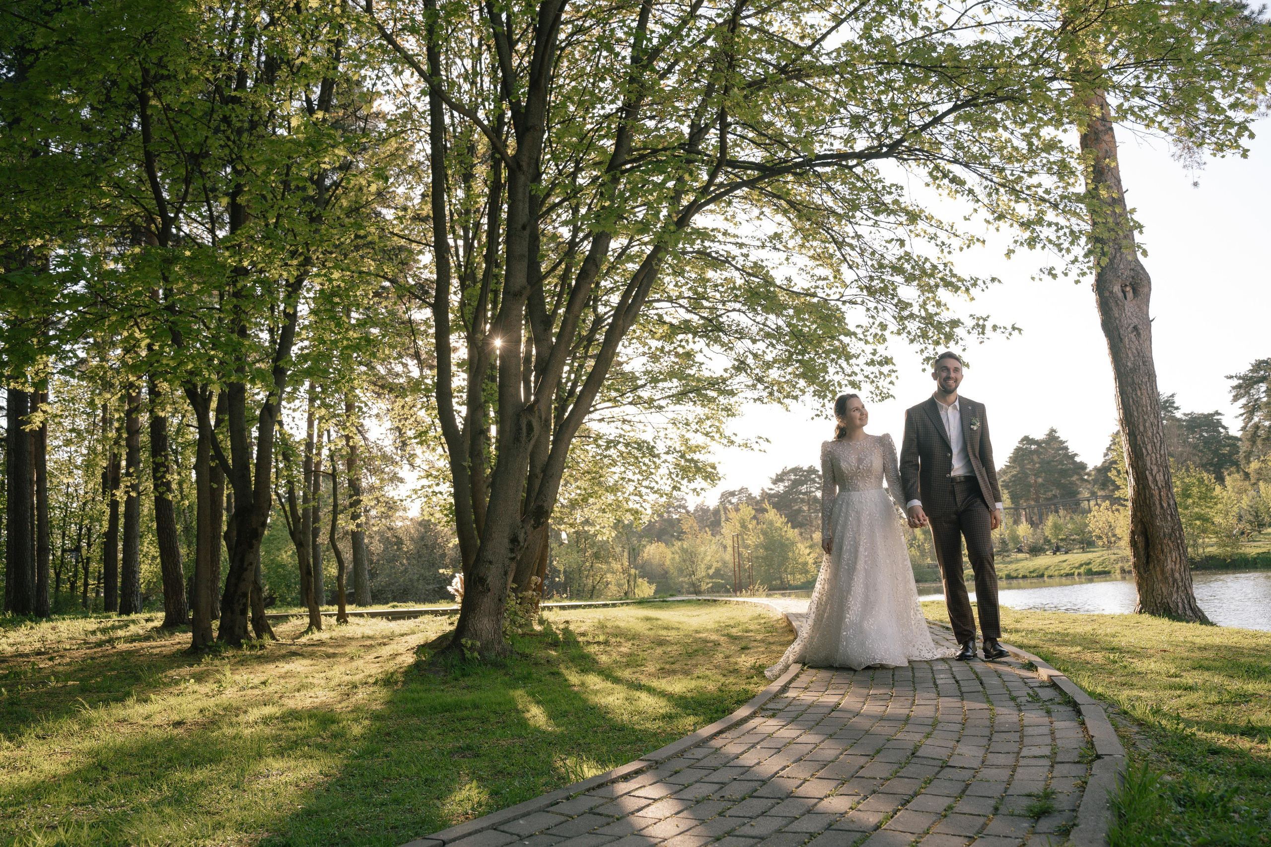 Свадебная фотосессия для Влады и Юрия в отеле Милан