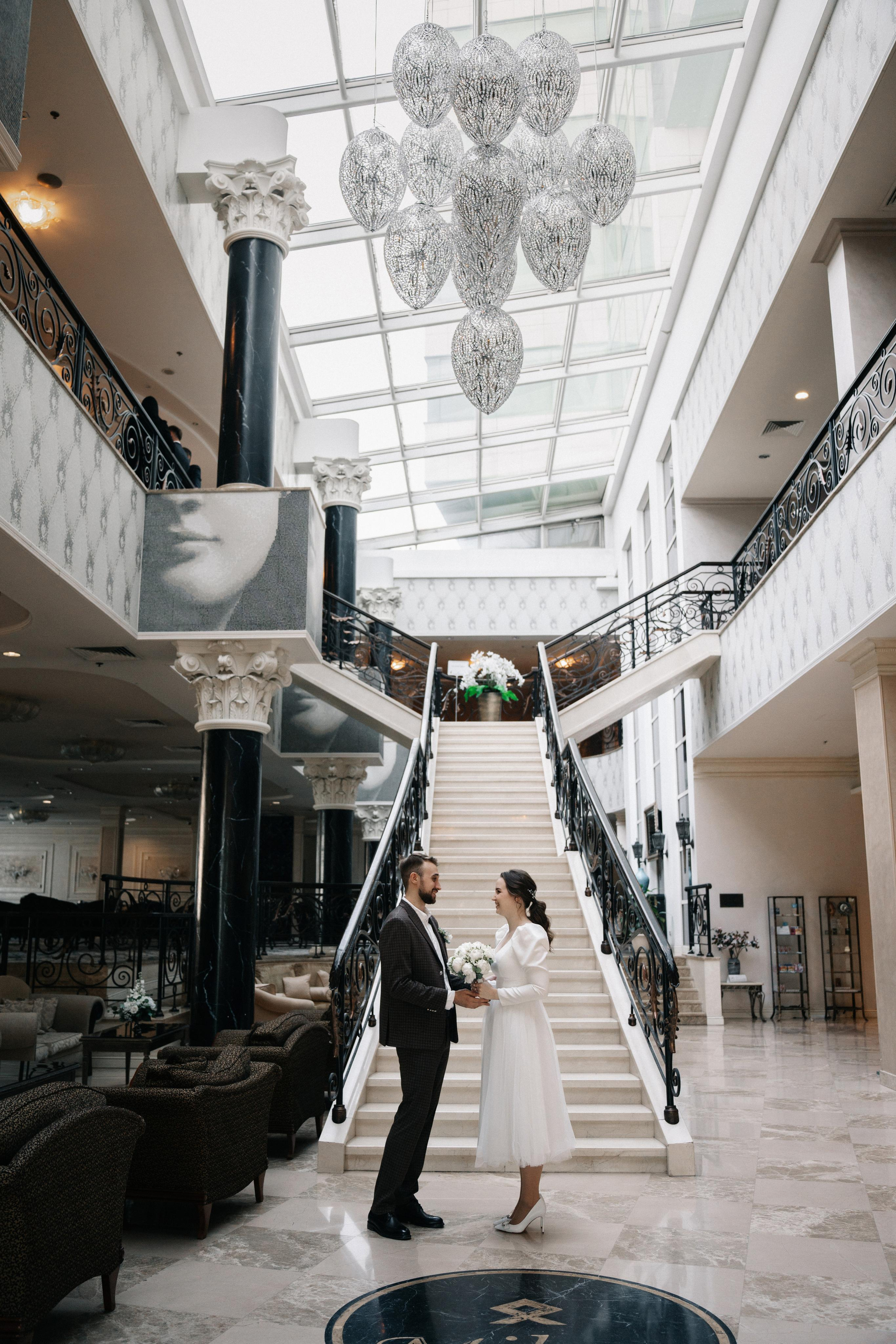 Свадебная фотосессия для Влады и Юрия в отеле Милан