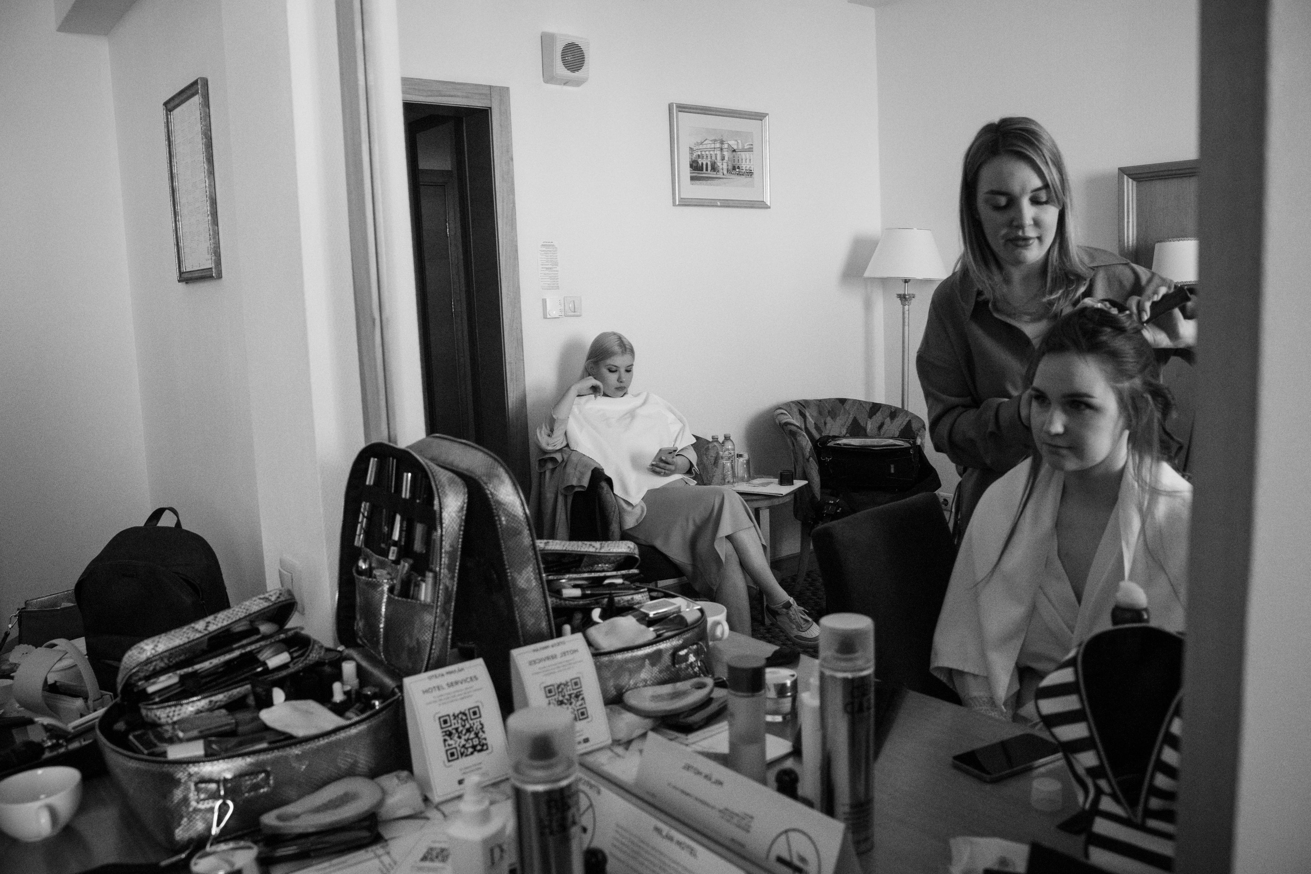 Свадебная фотосессия для Влады и Юрия в отеле Милан