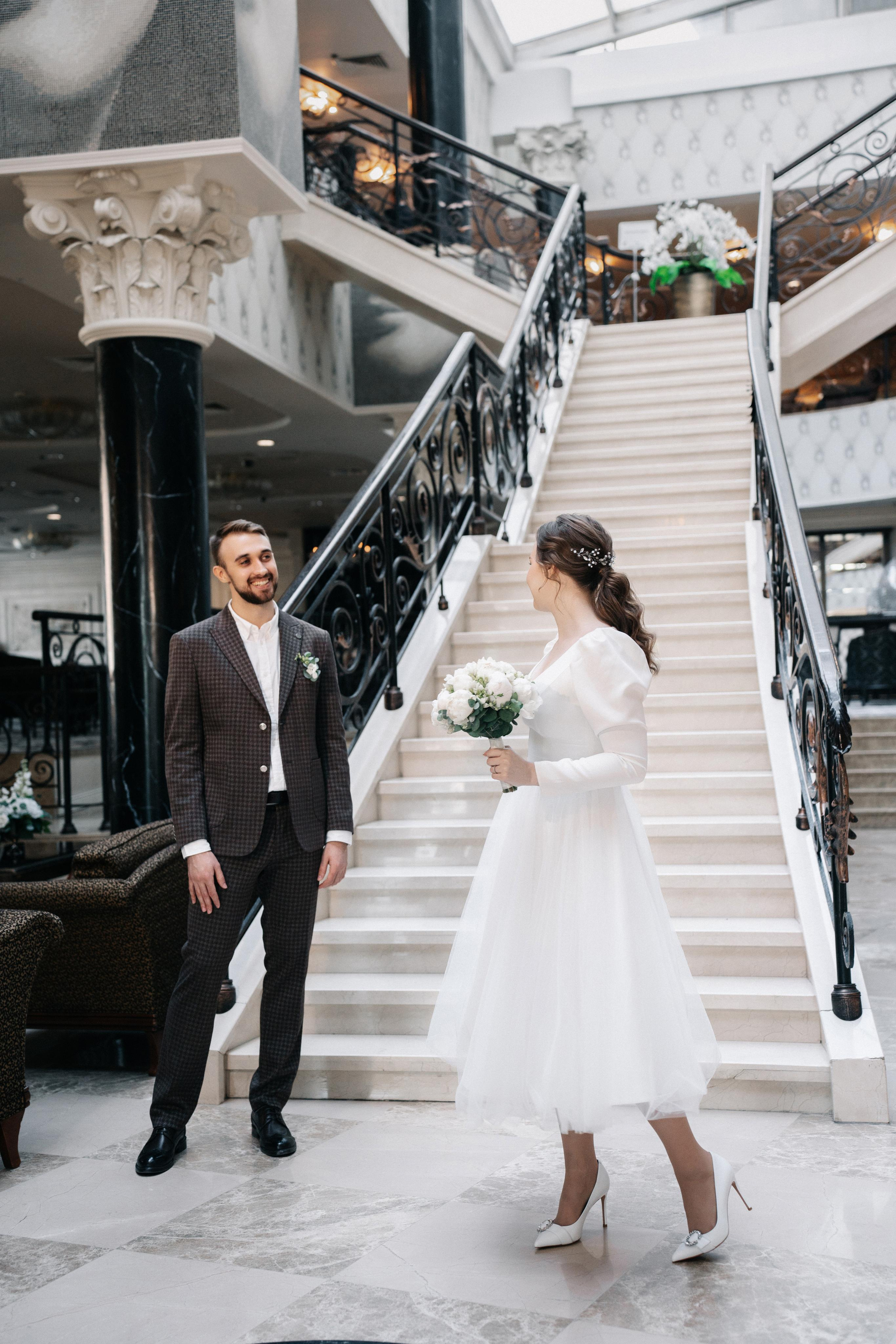 Свадебная фотосессия для Влады и Юрия в отеле Милан