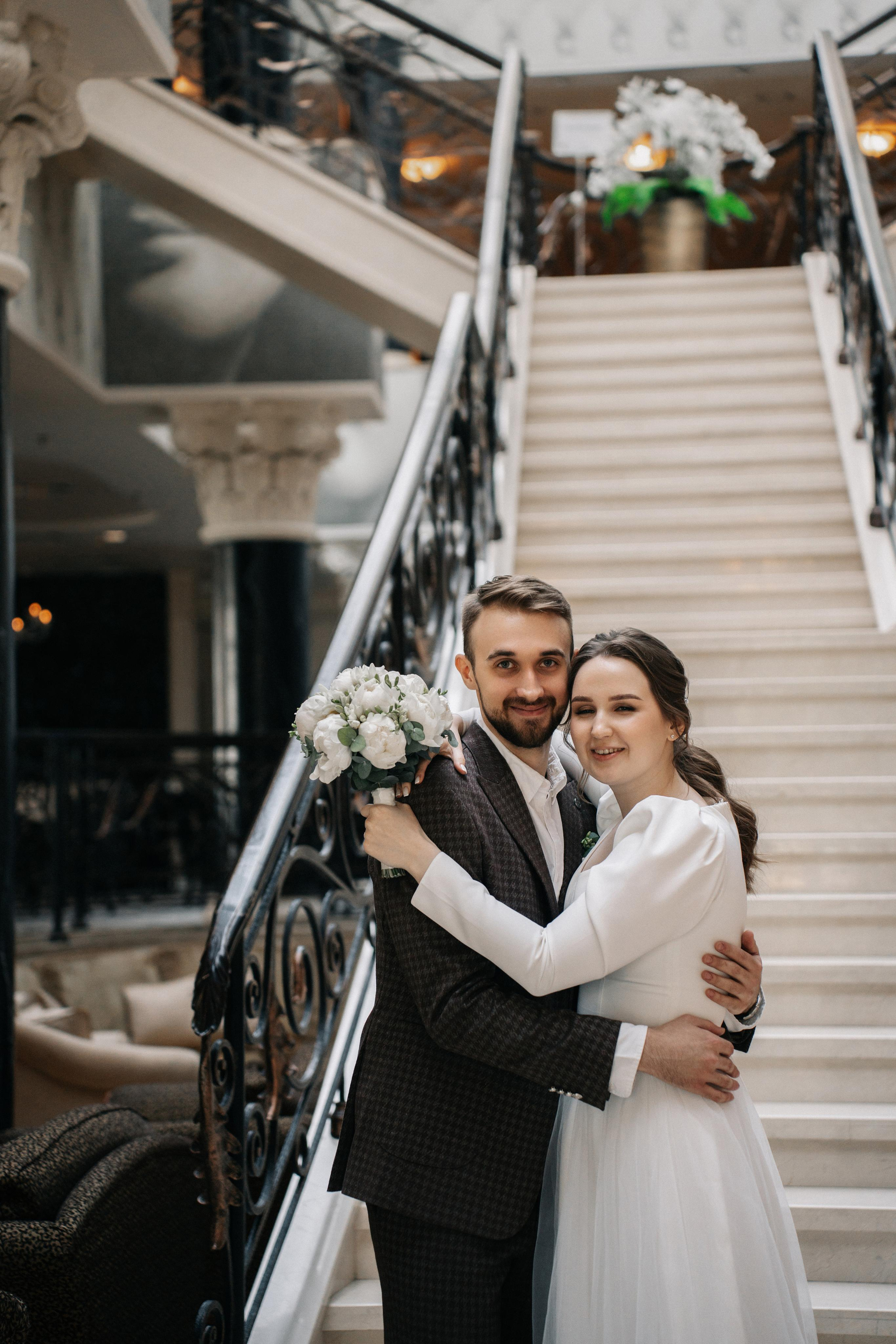 Свадебная фотосессия для Влады и Юрия в отеле Милан