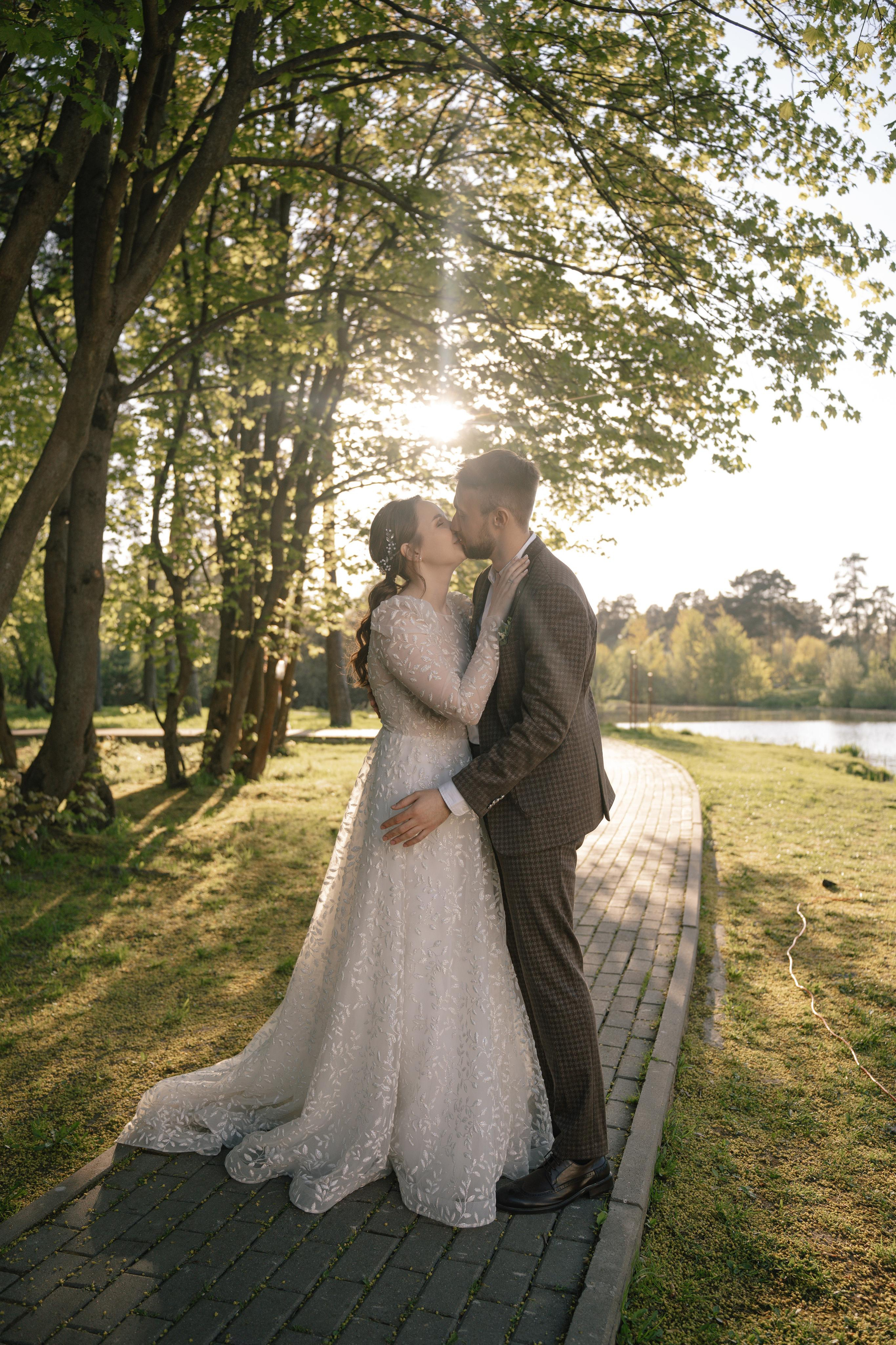 Свадебная фотосессия для Влады и Юрия в отеле Милан