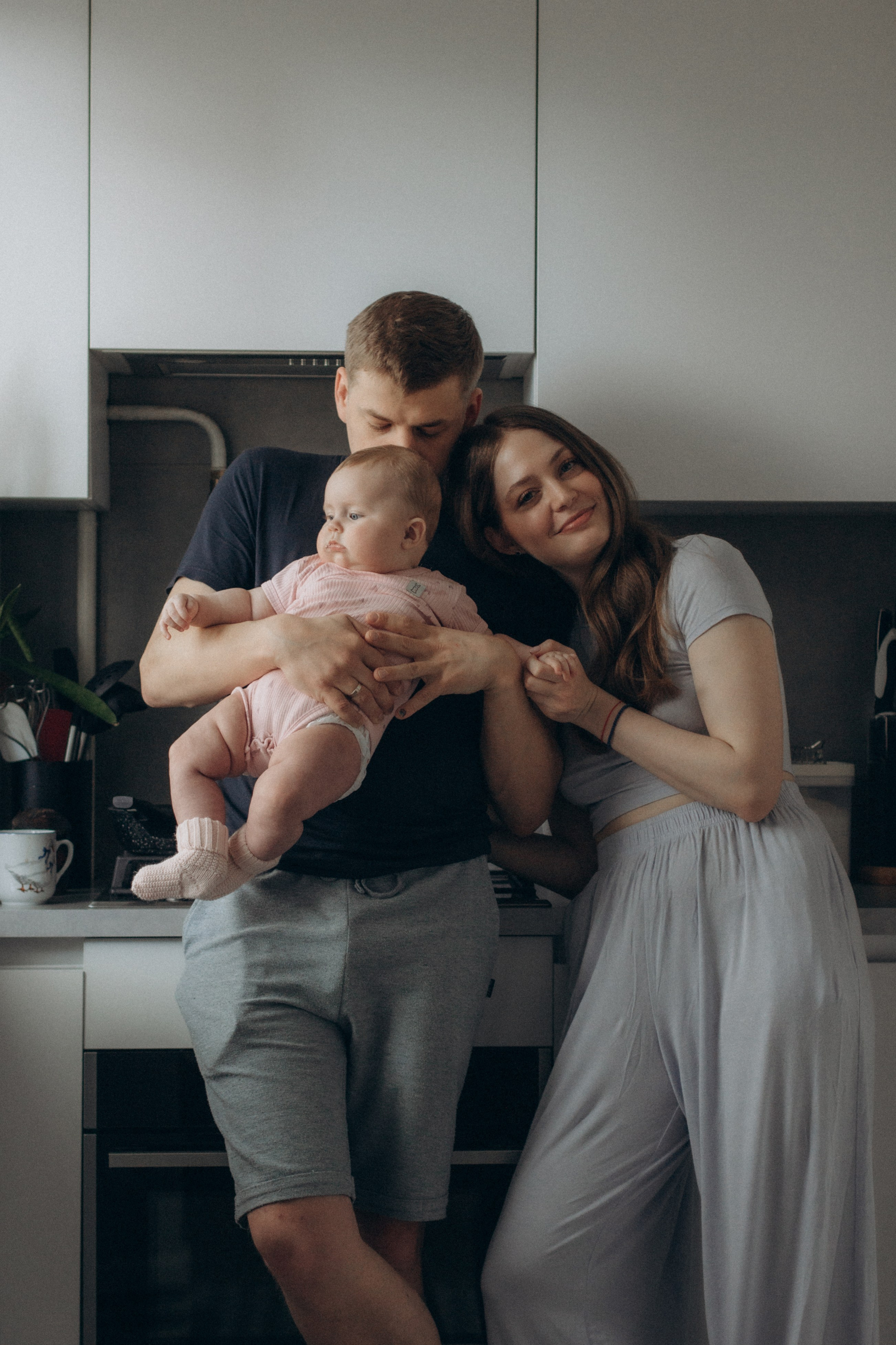 Семейная фотосъемка. Семейный фотограф на крещение Кристина Фриденберга, Москва