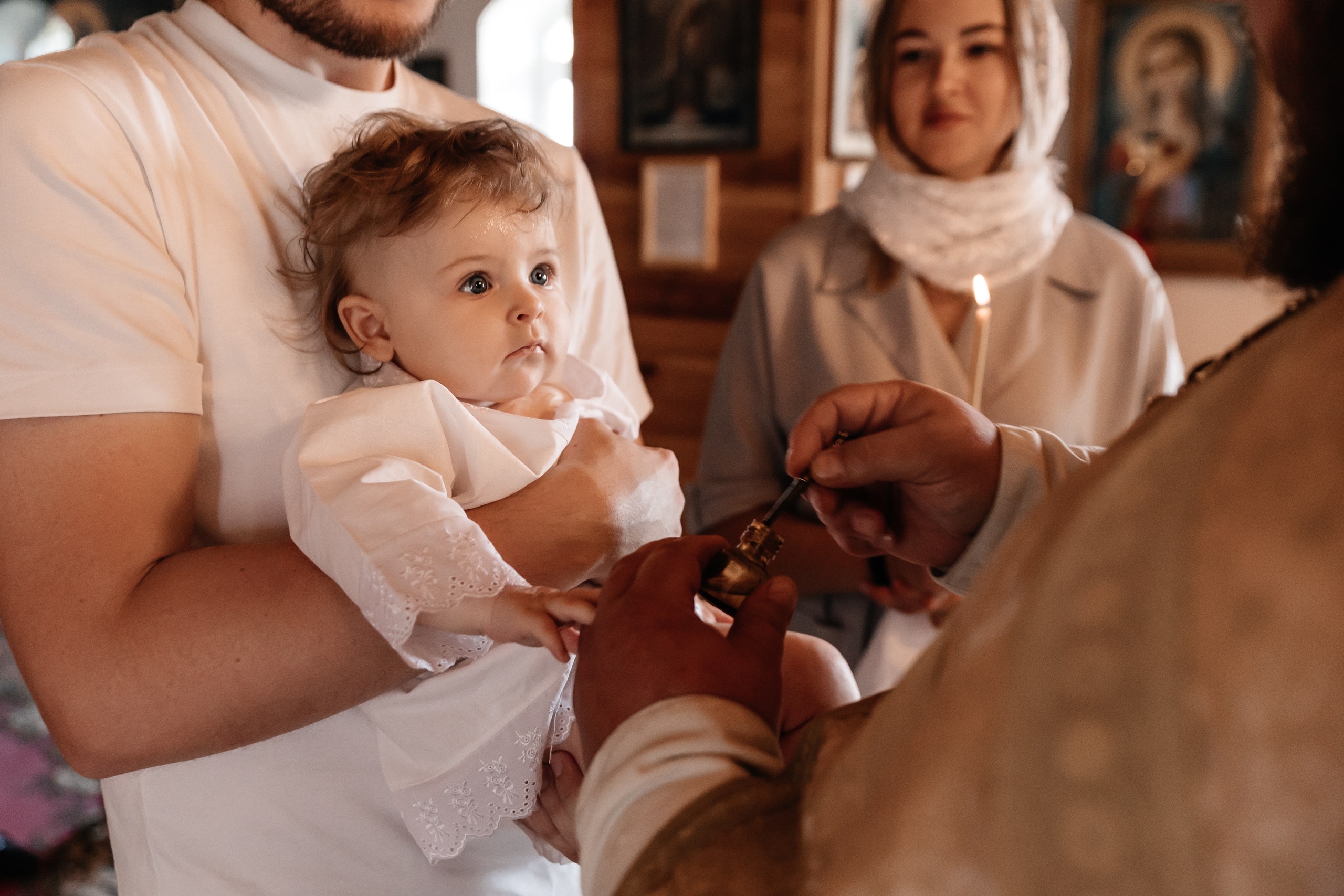 Крещение Николь. Семейный фотограф Минск Усова Ольга