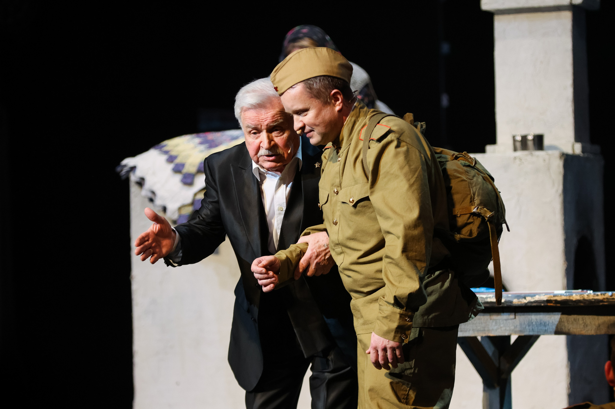 Василий Теркин, театр «Русская песня». Фотограф Ольга Махалова — Санкт-Петербург, Москва, Нижний Новгород