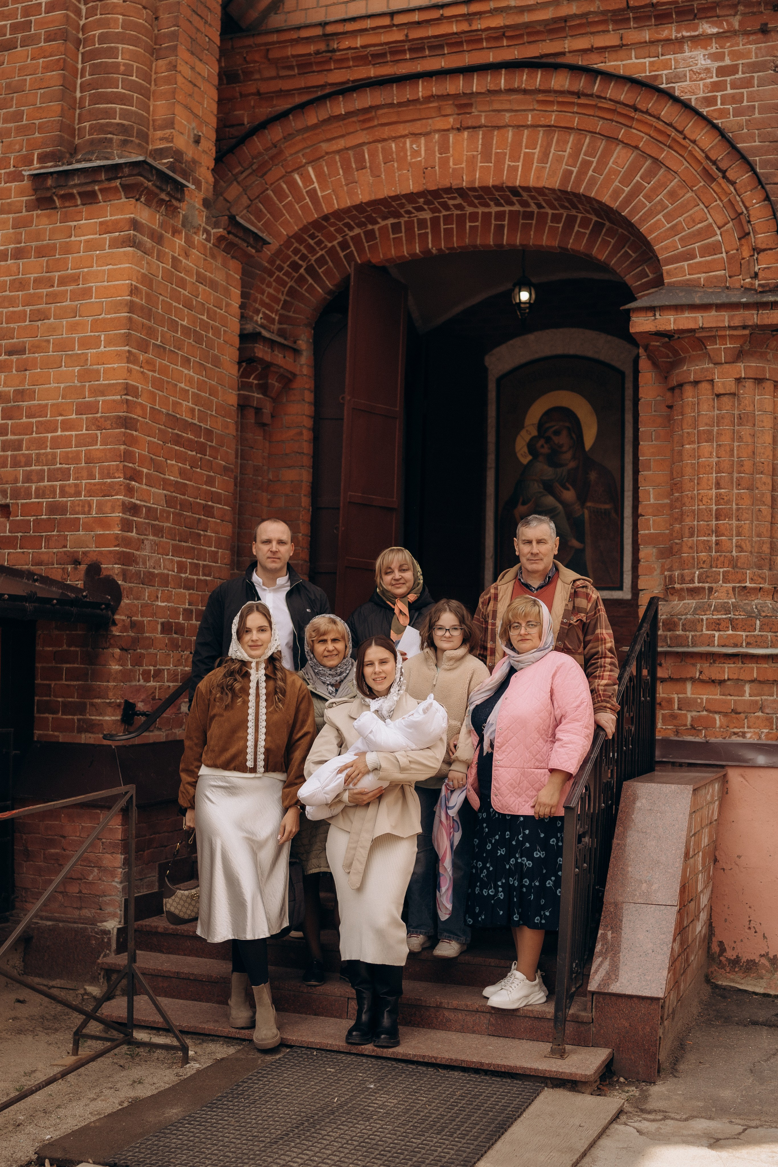Крещение Серафимы. Фотограф новорождённых и семейный фотограф в Иваново Любовь Капранова