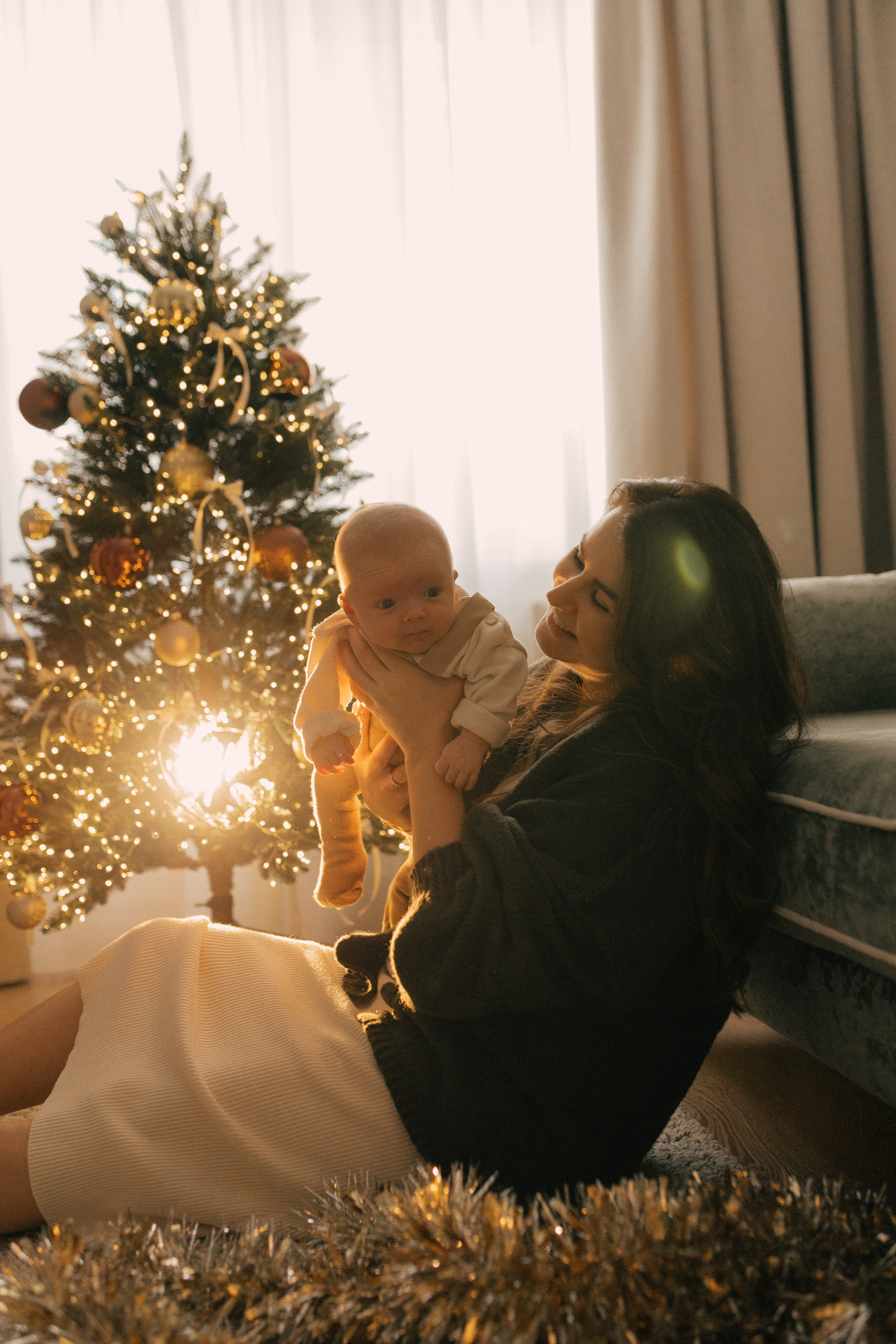 Первое Рождество Ярослава. Семейный фотограф в Новороссийске и Анапе Александра Яковлева