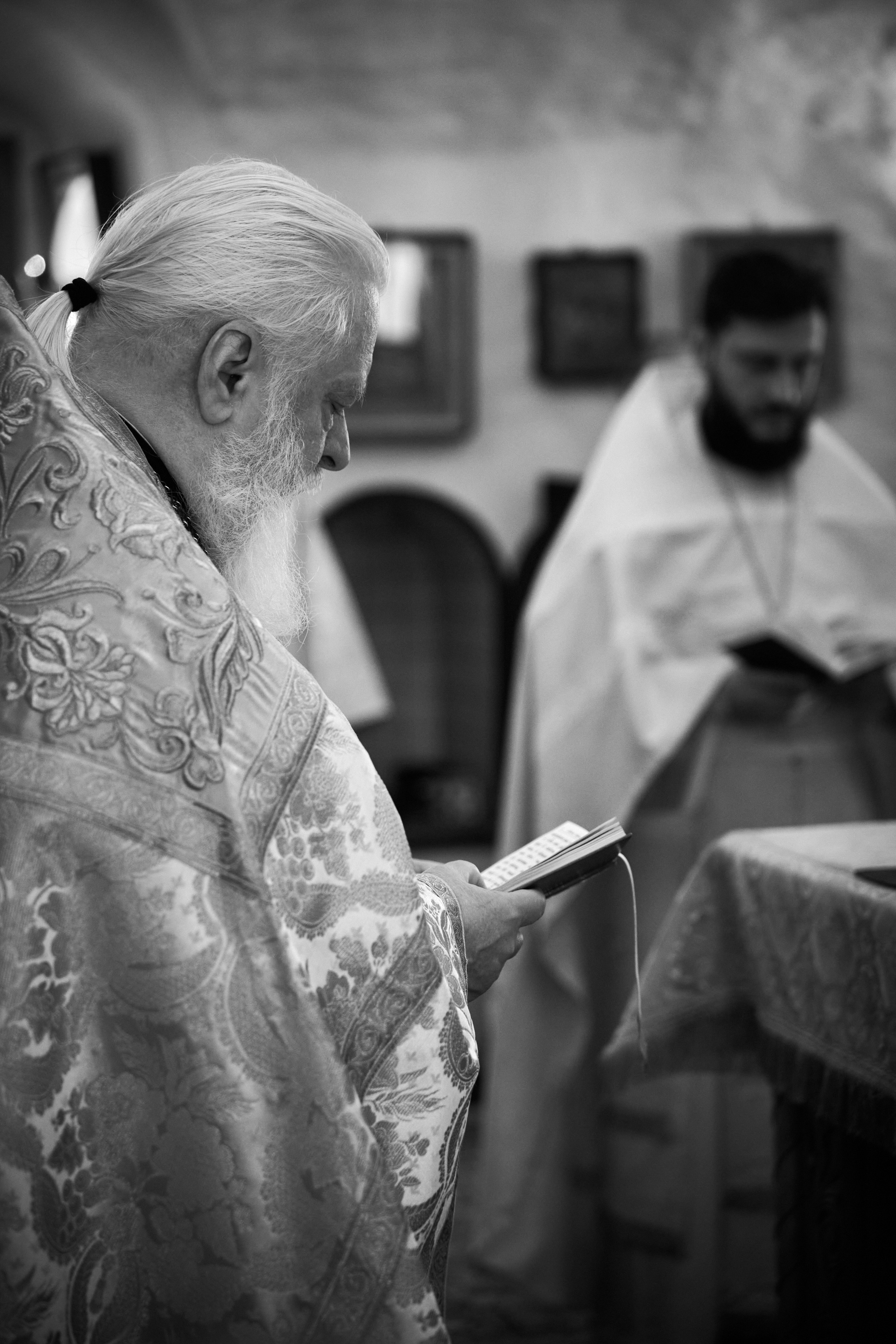 Литургия на китайском языке. Фотограф в Москве