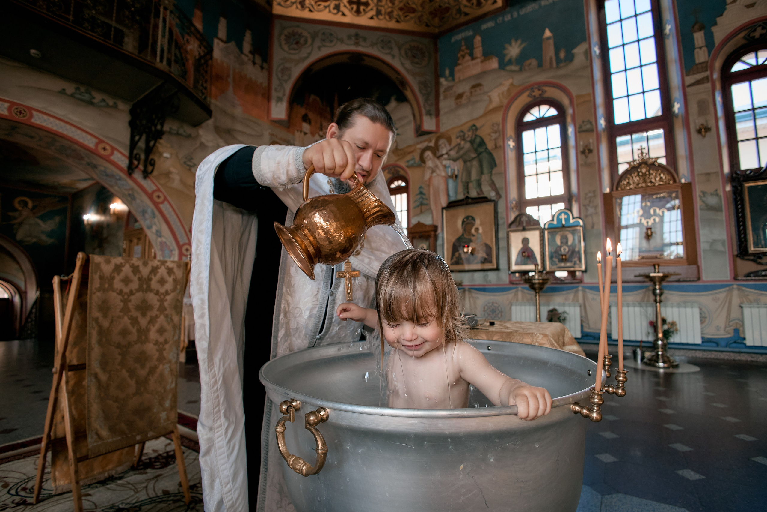 Крещение Моники. Фотограф в Дивеево