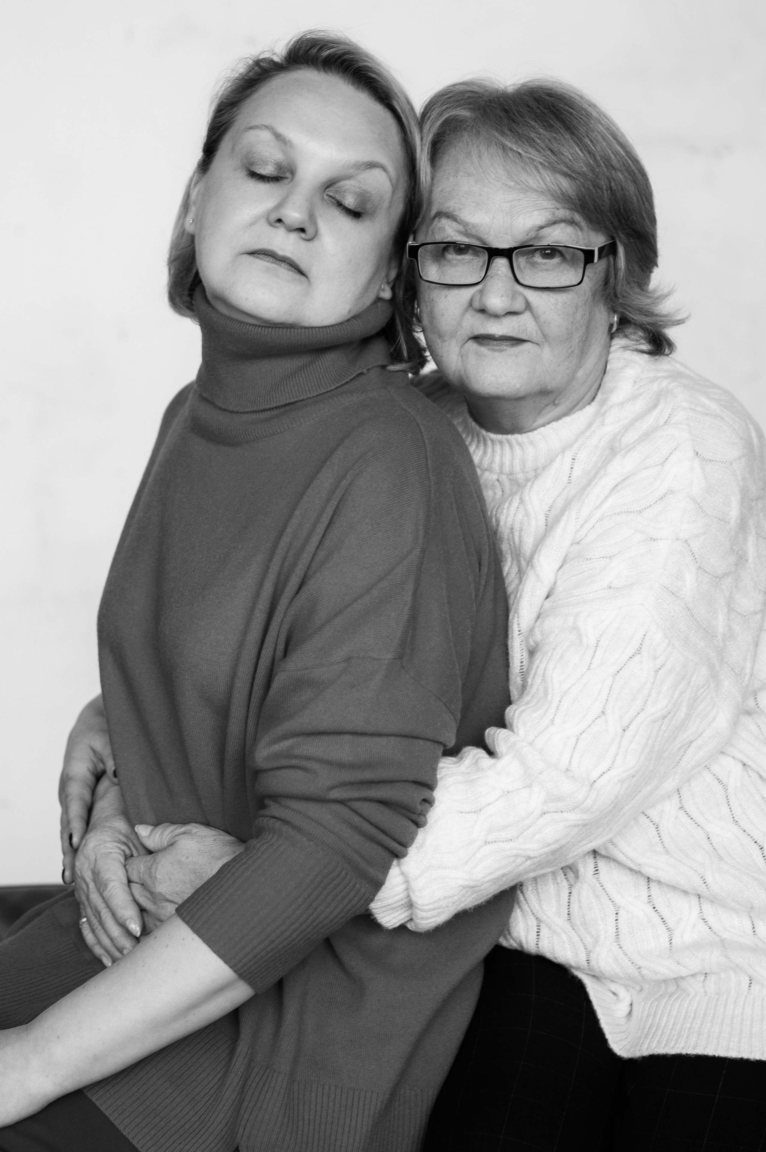 Светлана с мамой. Профессиональный фотограф Александра Харламова