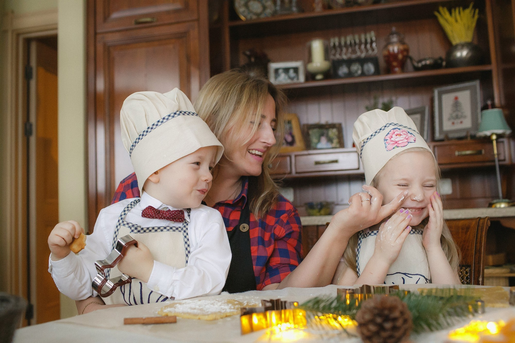 Рождественская домашняя фотосессия. Семейный, портретный и свадебный фотограф в Санкт-Петербурге и Москве