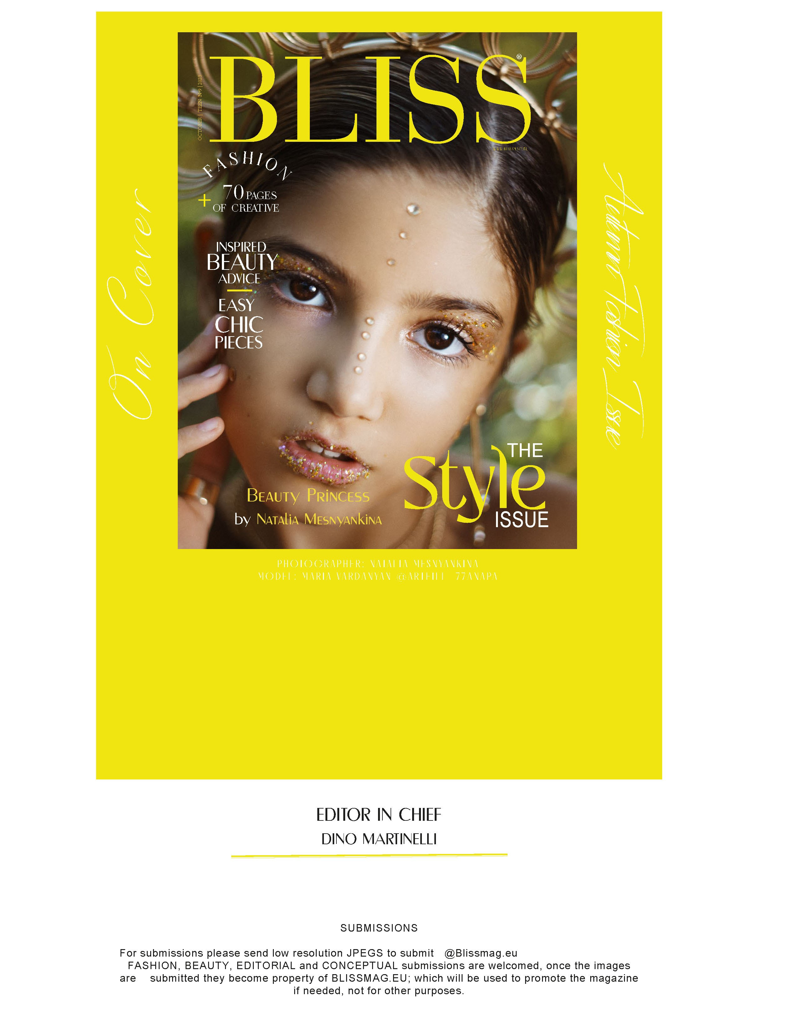 Печать в международных Журналах. Фотограф в Анапе Новороссийске Краснодаре Меснянкина Наталья