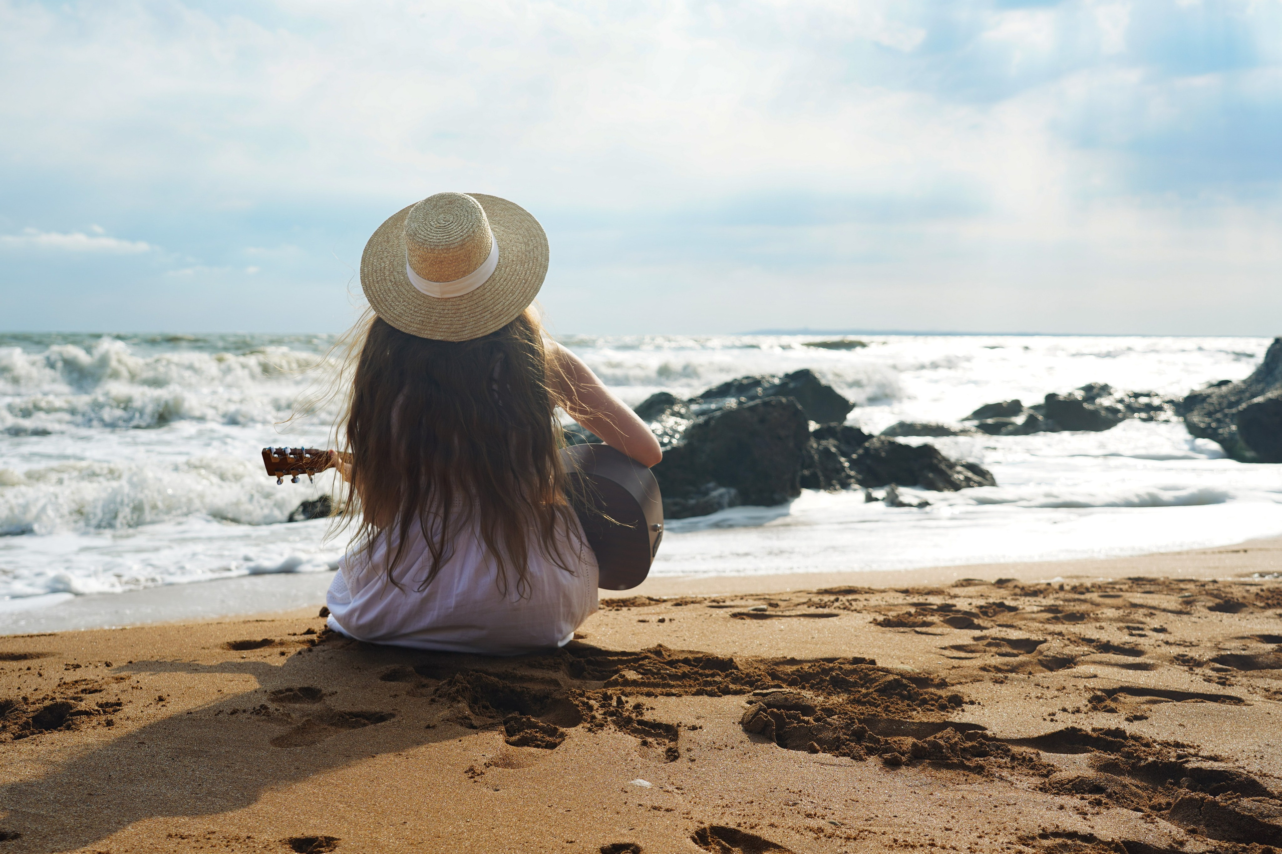 Домик на берегу моря. AI художник и фотограф Ольга Косина