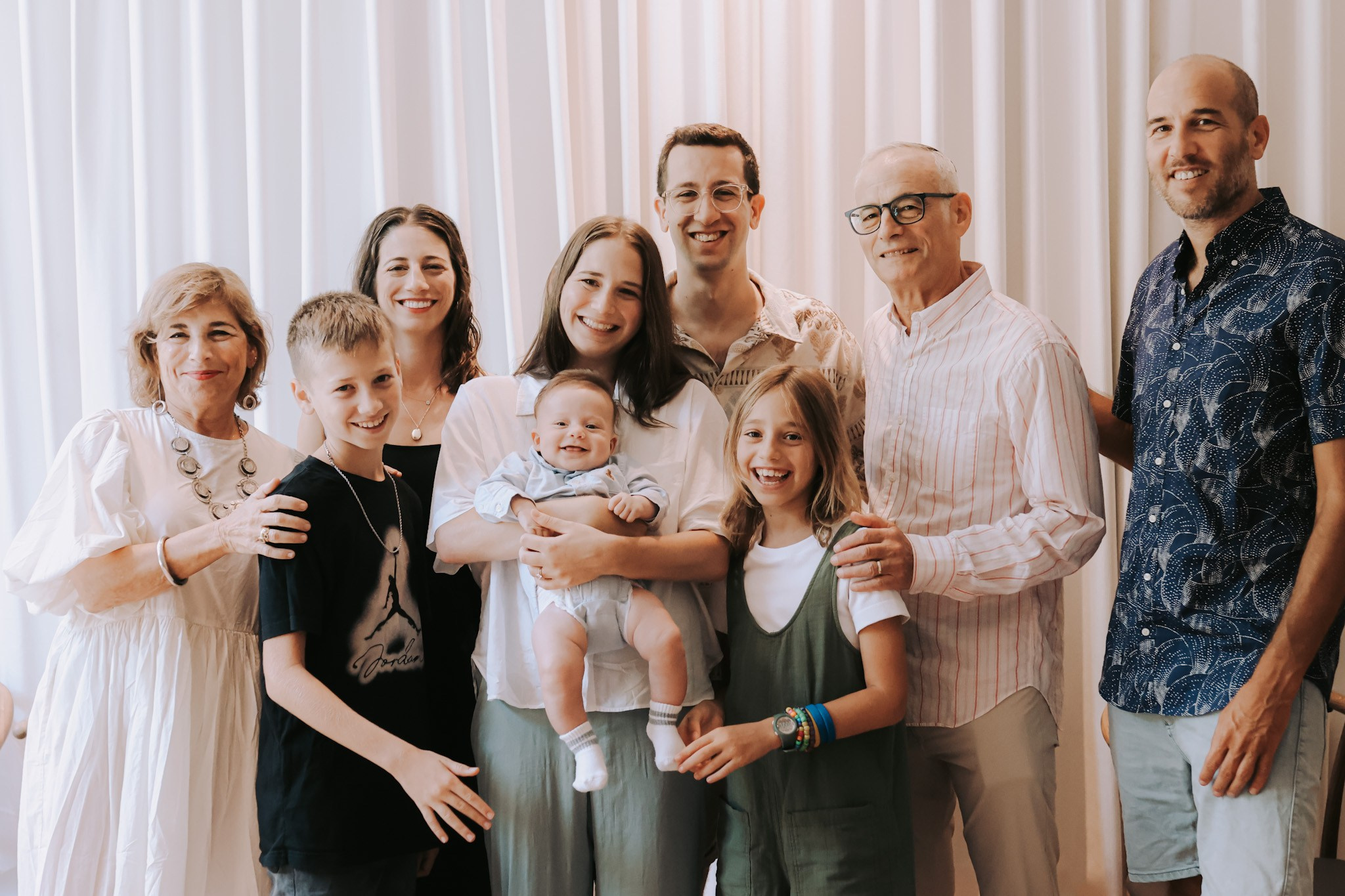 Baby celebration, September 2025. Photographer in Israel Alice Milchin