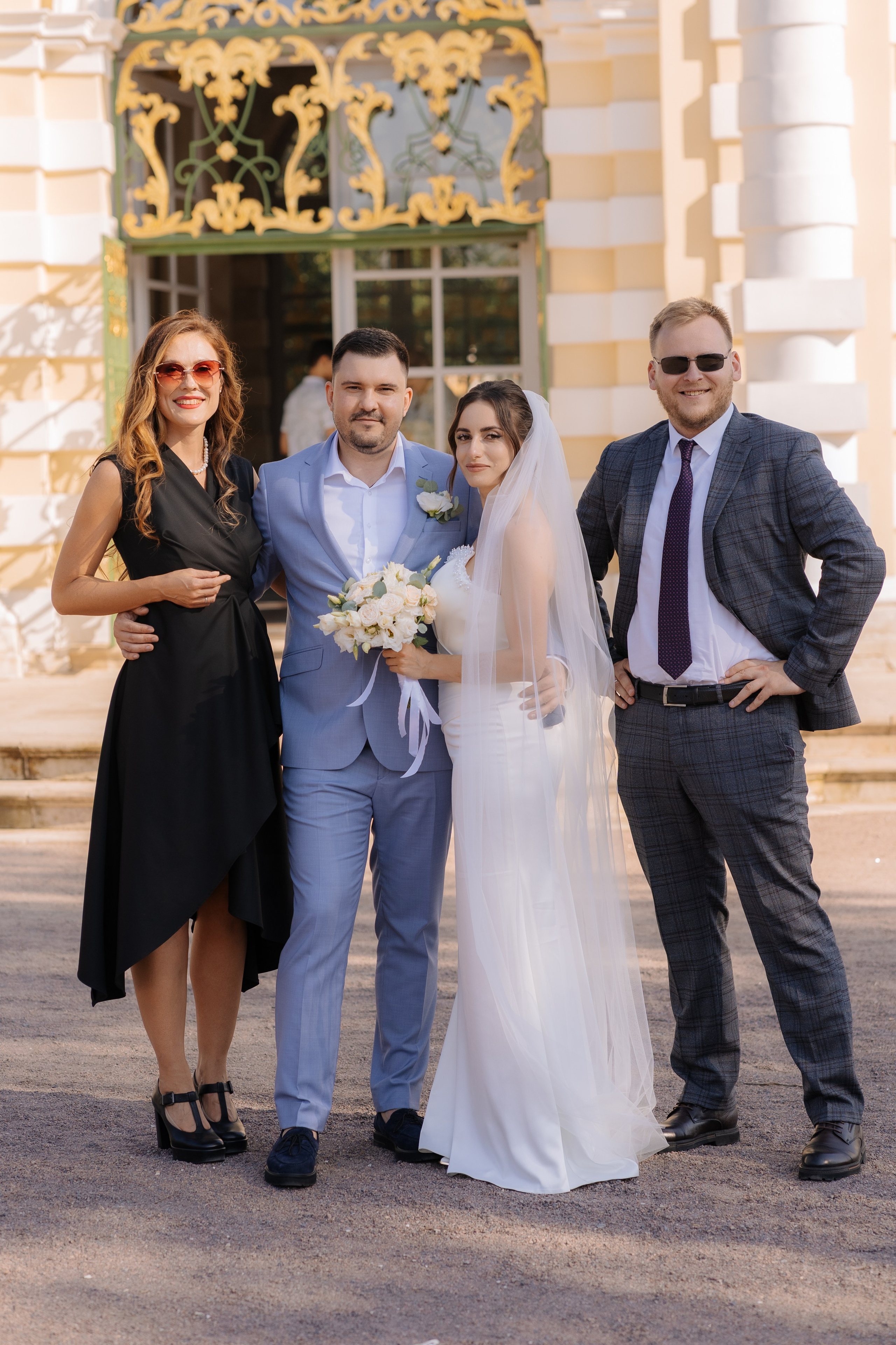 Свадебная фотосессия в Москве, парк Кусково. Свадебный фотограф в Москве Анна Полушина