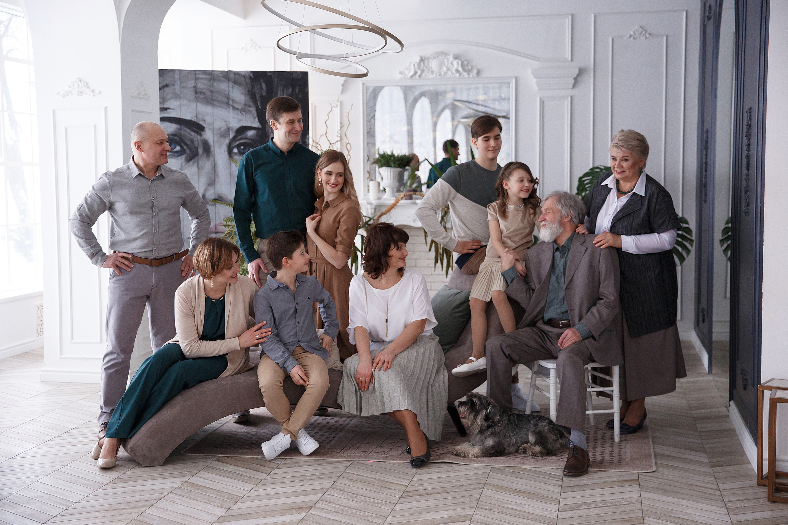 Большая семейная фотосессия. Свадебный и семейный фотограф Черняева Анна| Нижний Новгород