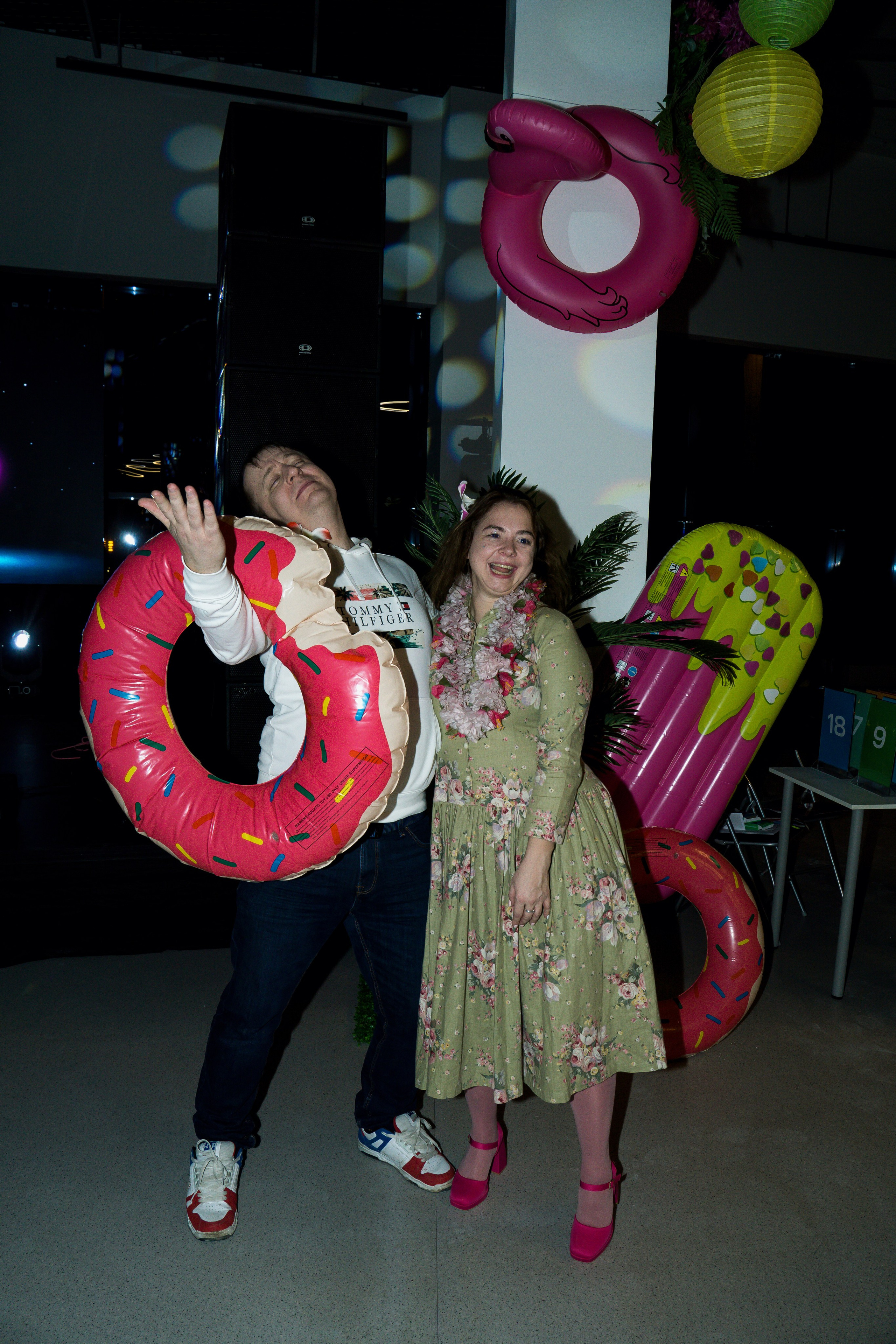 МТС корпоратив Гавайская вечеринка. Фотограф