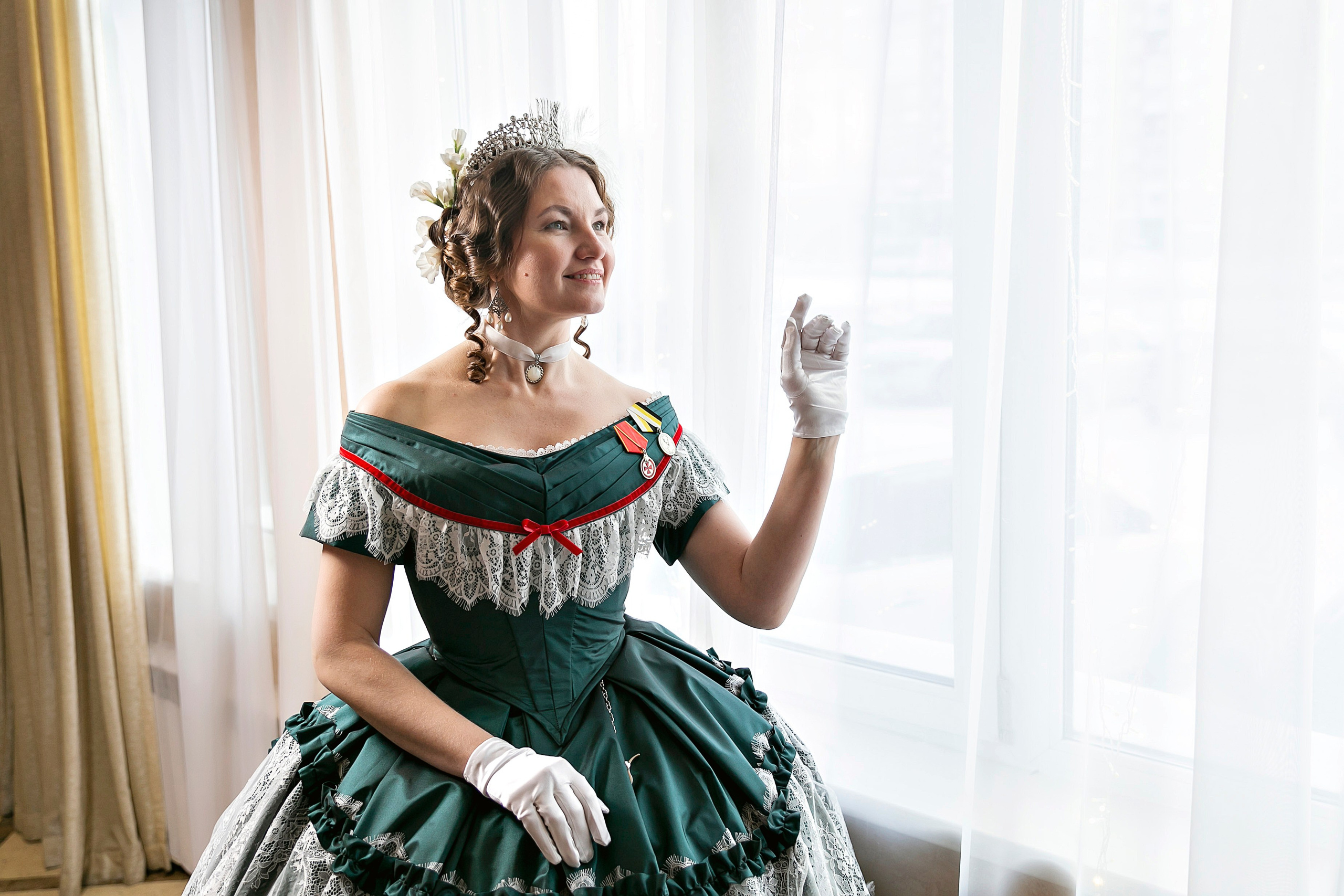 Рождественский бал школы исторического танца «Отражение». Фотограф в Новосибирске Сергей Белов