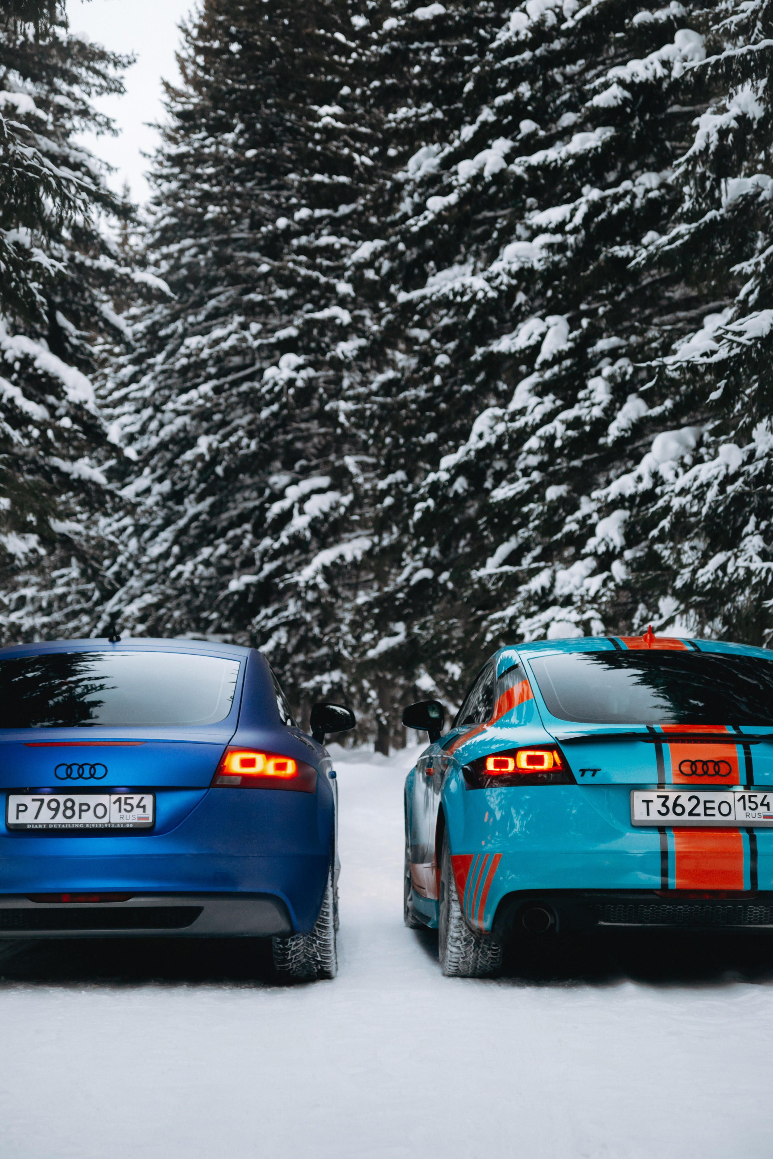 Audi TT shades of blue. Автомобильный фотограф и видеограф в Новосибирске|Александра Косухина