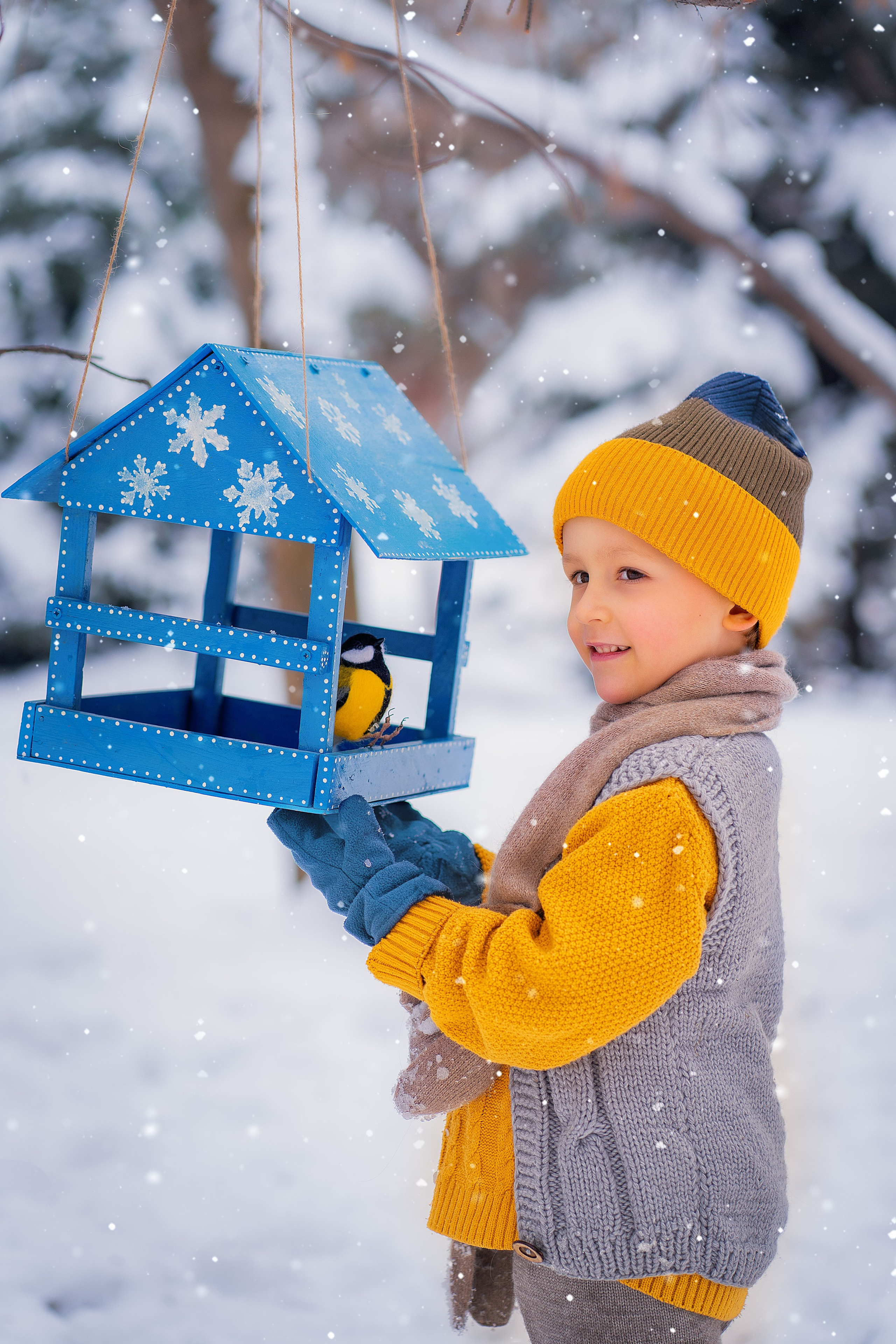 Детские зимнии фотосессии. Детский и семейный фотограф в Москве и Подмосковье Настя Наумова