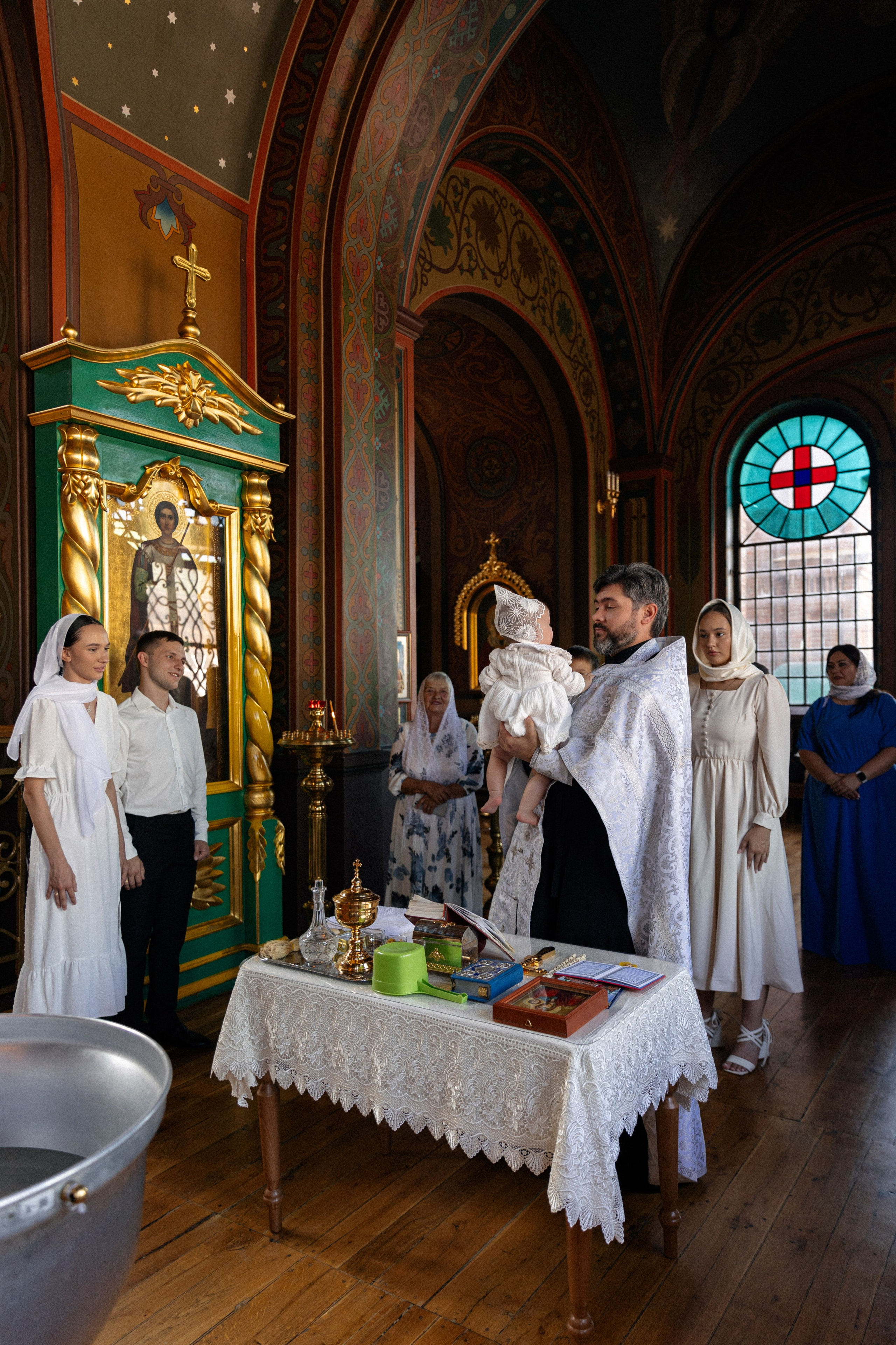 Крещение в Свято-Троицком соборе. Свадебный фотограф и видеограф Краснодар, Ростов, Сочи, Новороссийск