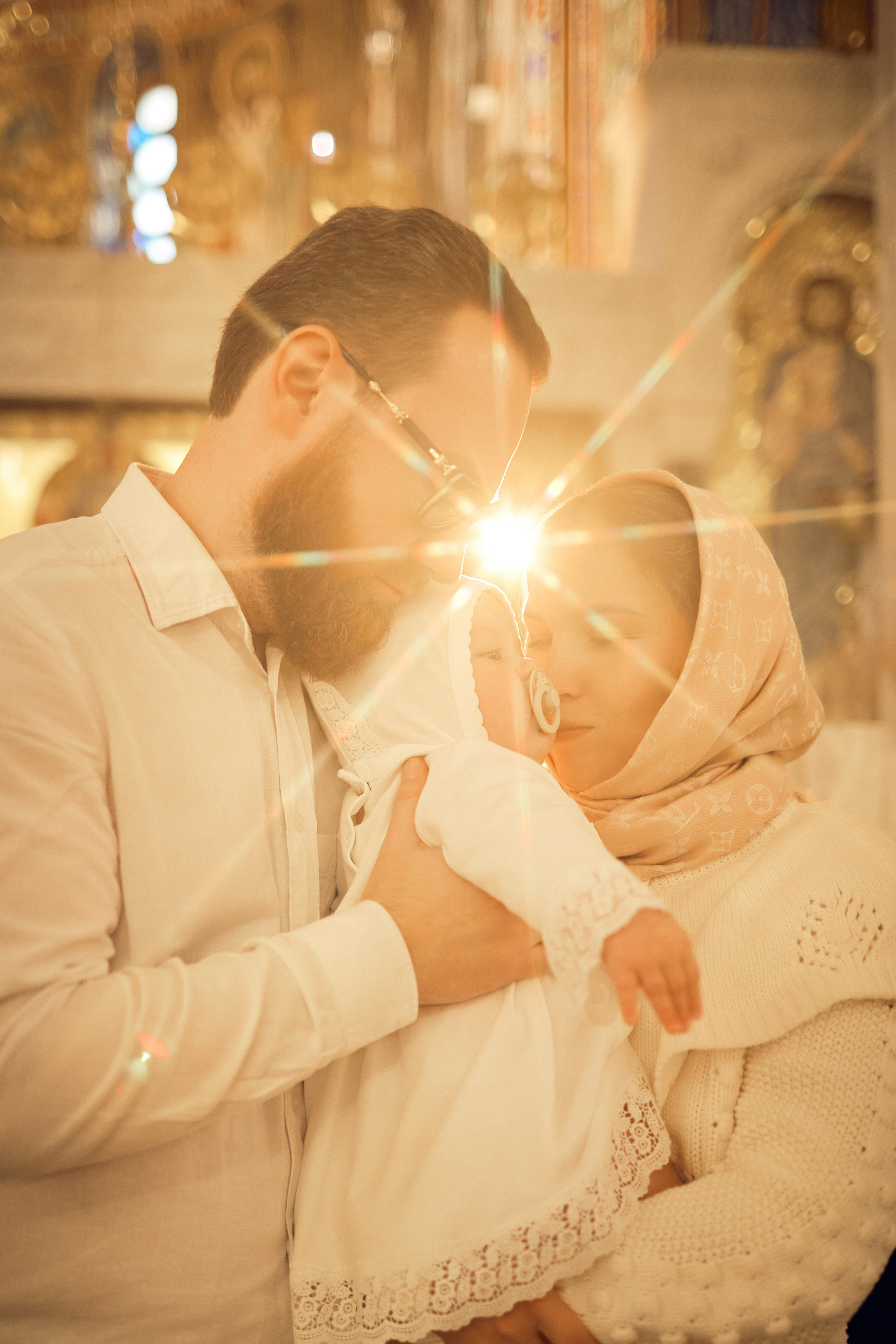 Таинство Крещения. Фотограф Москва|Ясенево Яна Новокрещенных