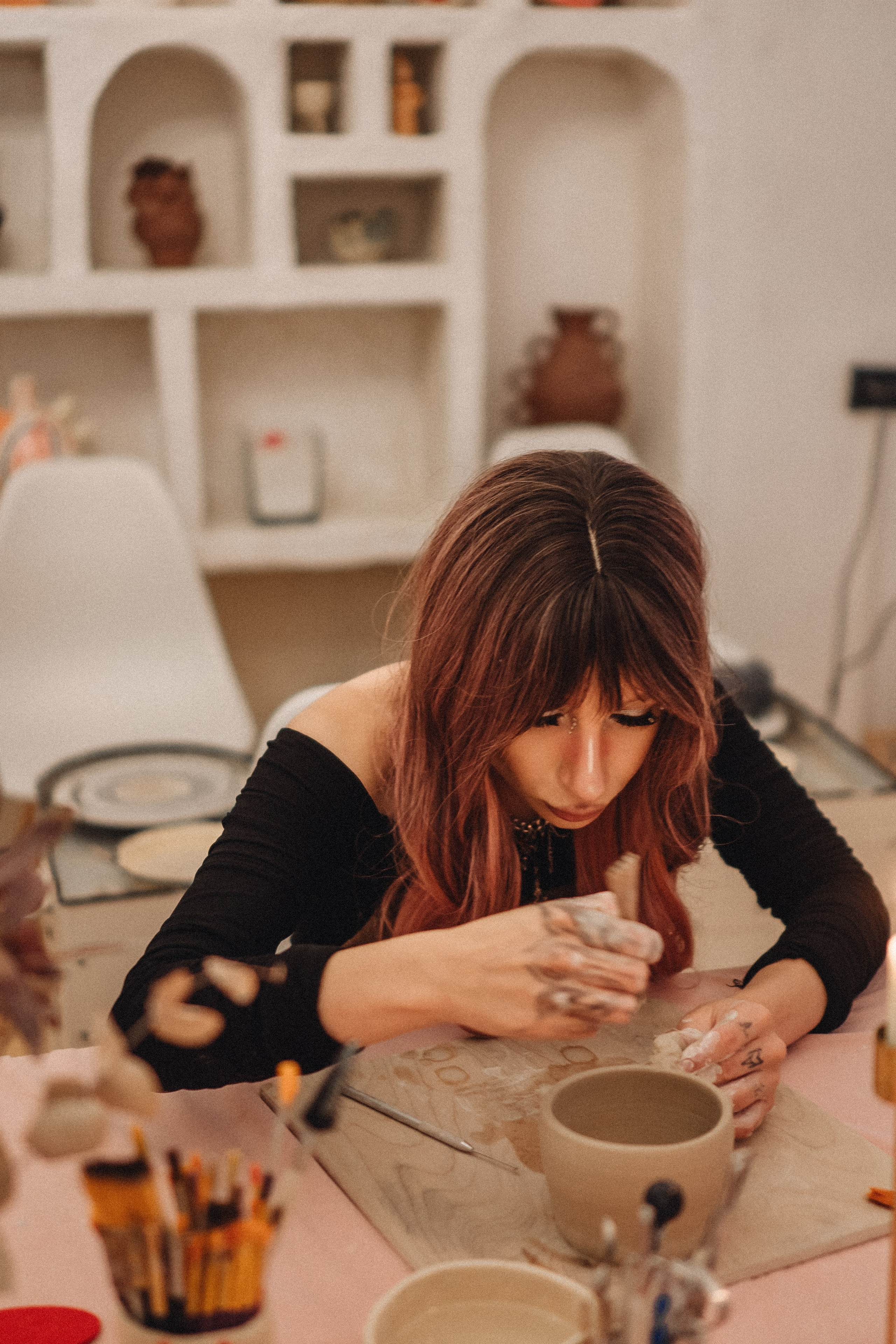 СВИДАНИЕ В ГОНЧАРНОЙ МАСТЕРСКОЙ. Профессиональный фотограф, Санкт-Петербург — Виктория Богомолова